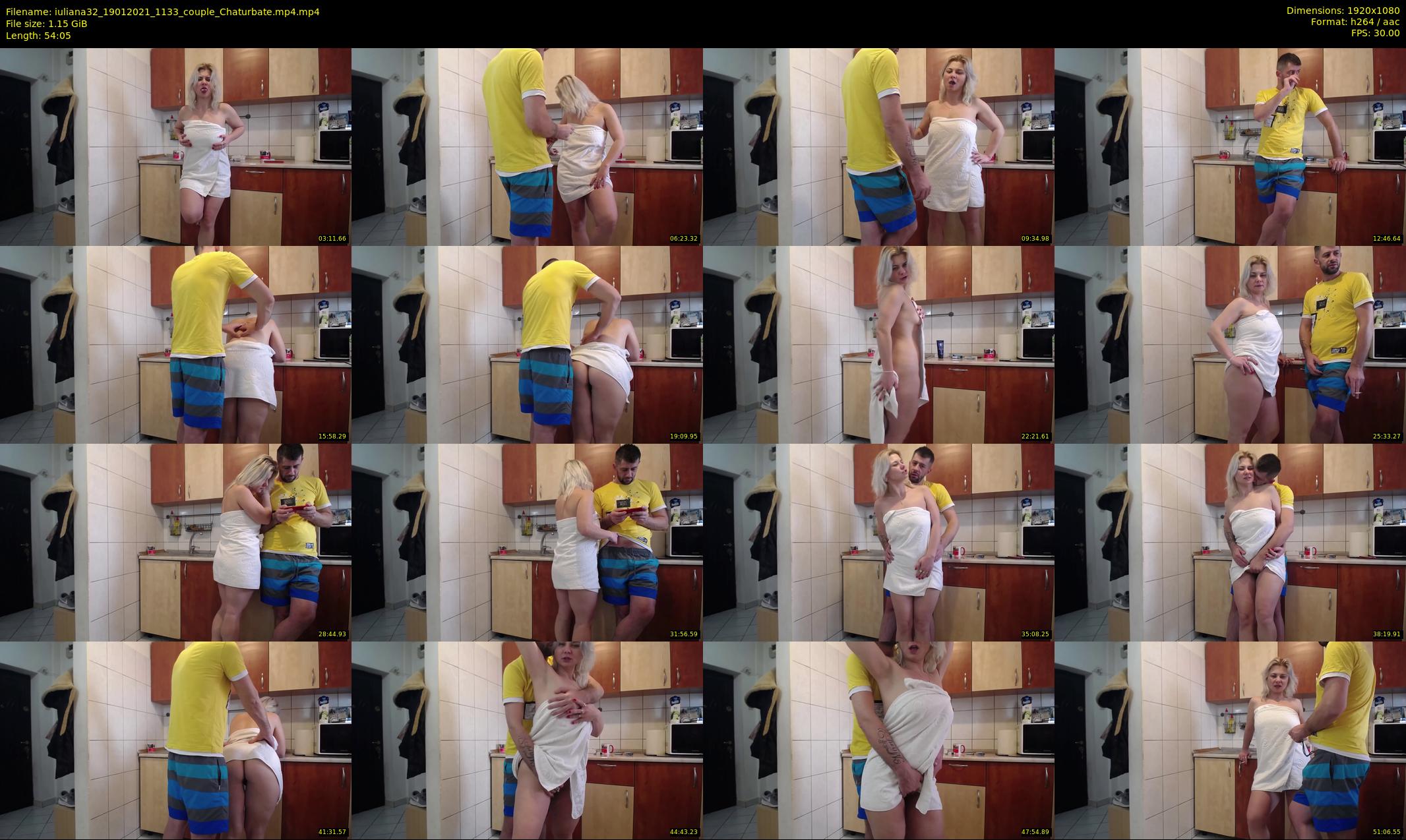 iuliana32 — 55 minute Chaturbate couple cam show recording, 1080p, Jan 19, 2021