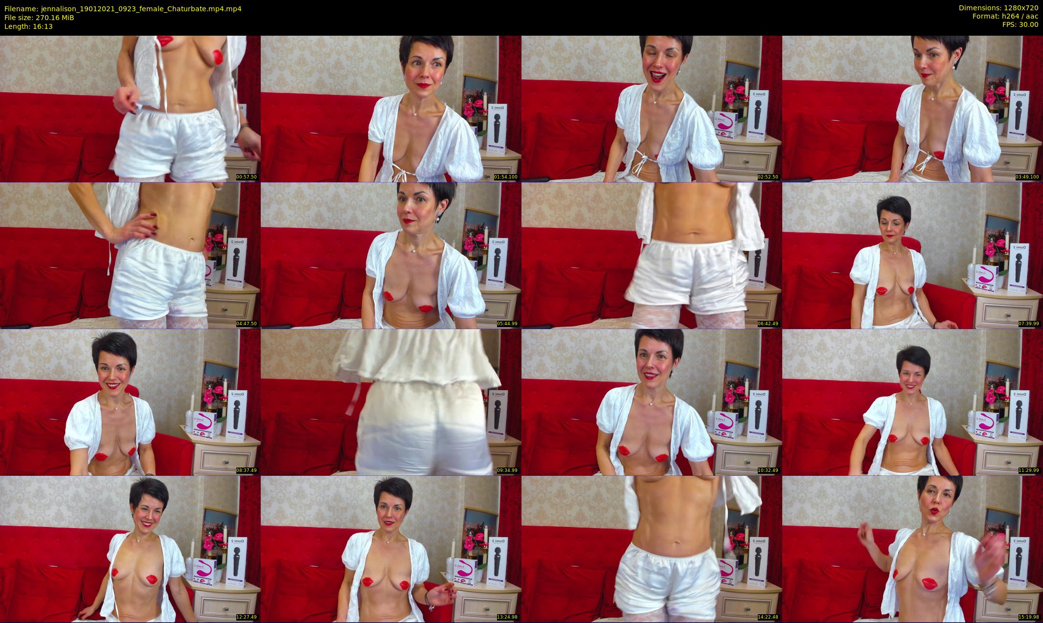 jennalison — 17 minute Chaturbate female cam show recording, 720p, Jan 19, 2021