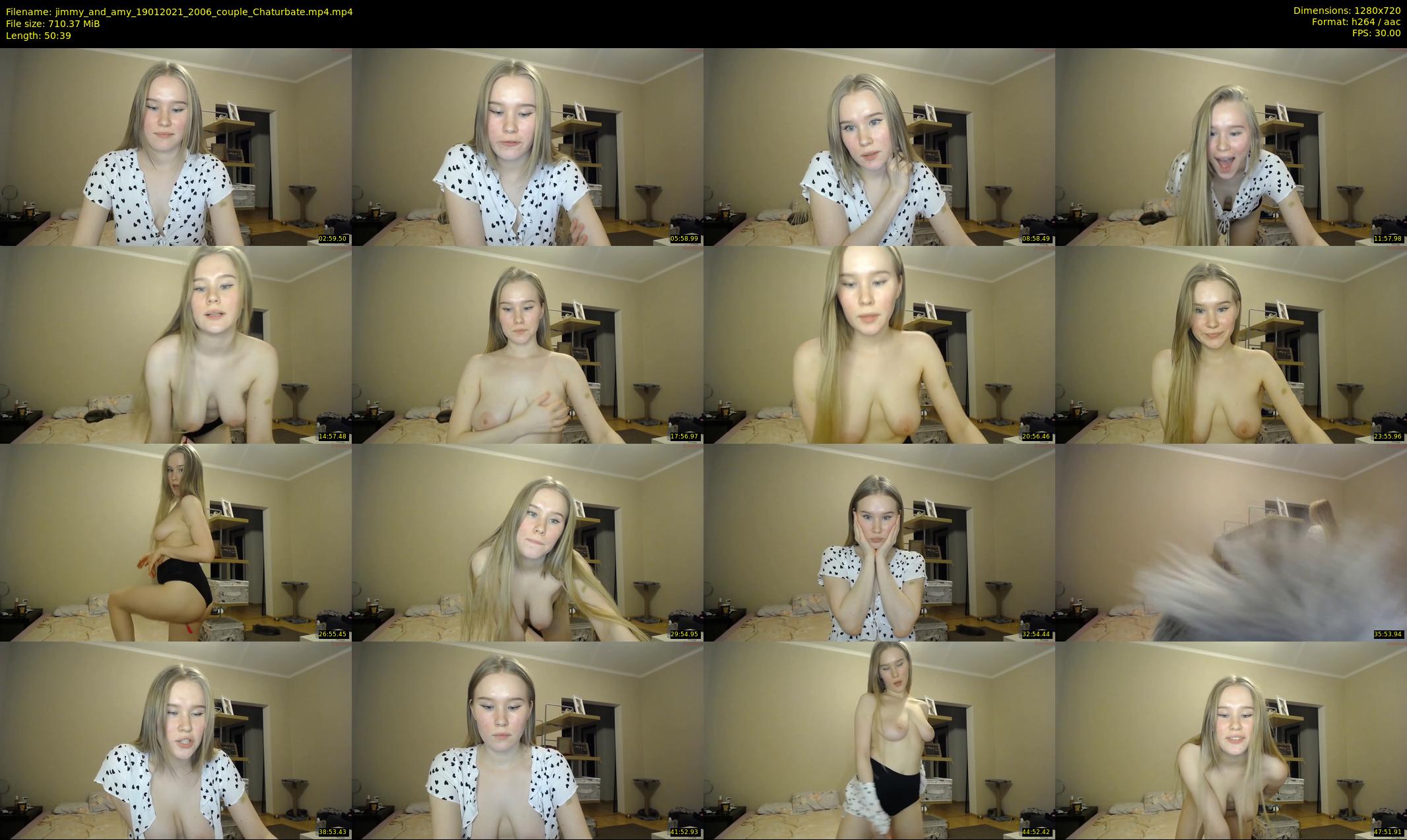 jimmy_and_amy — 51 minute Chaturbate couple cam show recording, 720p, Jan 19, 2021