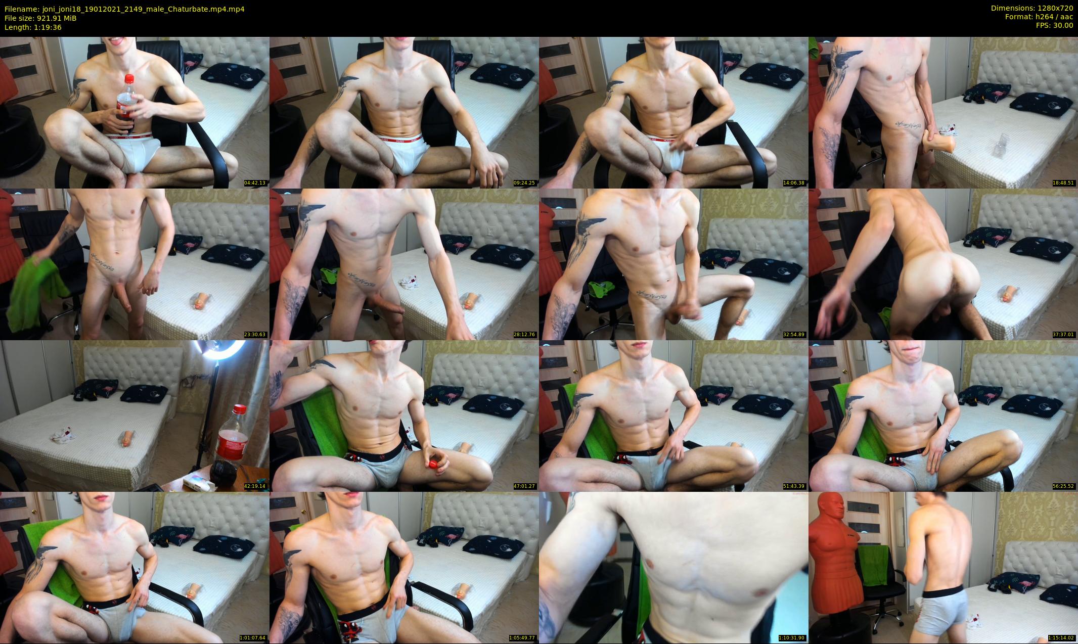joni_joni18 — 80 minute Chaturbate male cam show recording, 720p, Jan 19, 2021