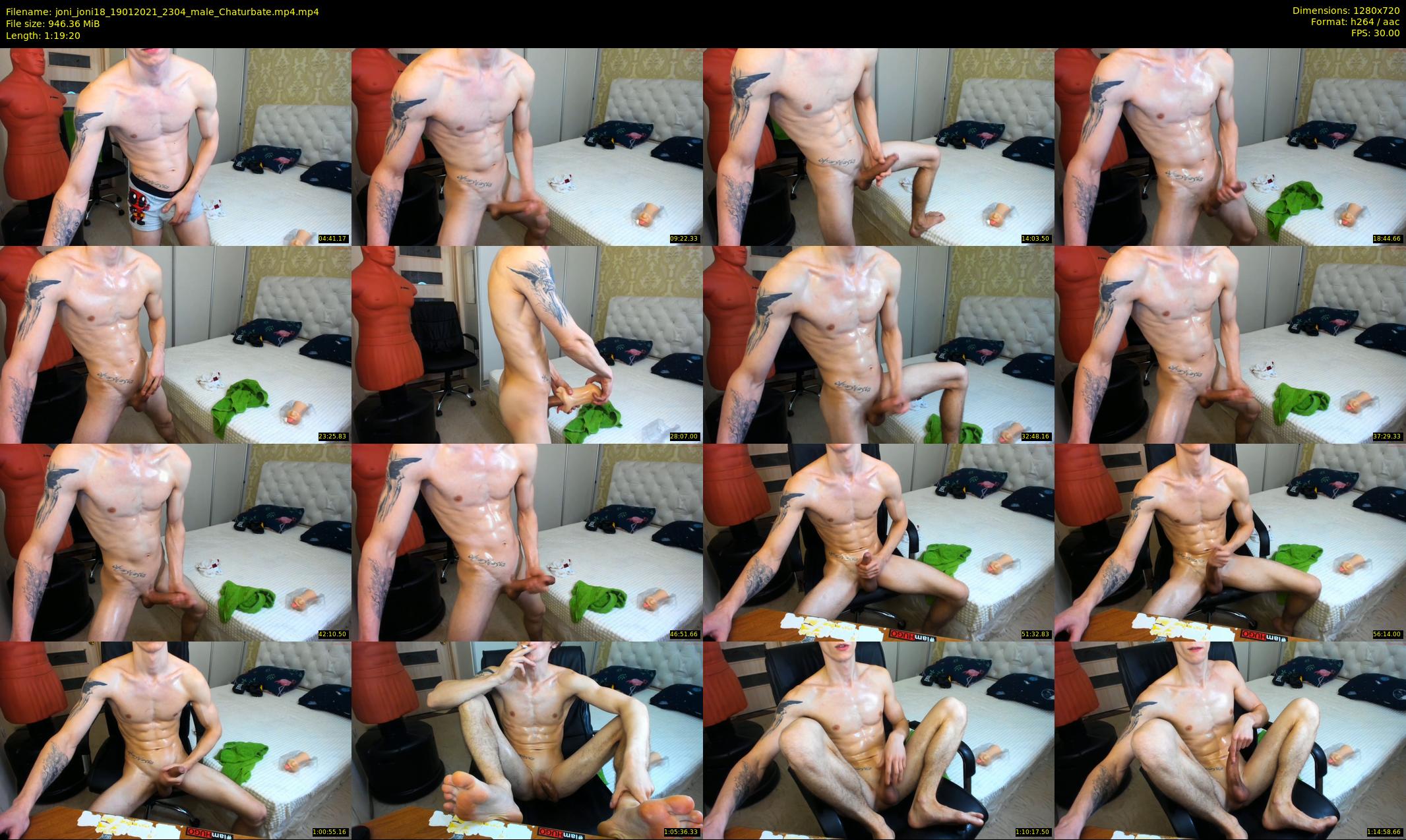 joni_joni18 — 80 minute Chaturbate male cam show recording, 720p, Jan 19, 2021