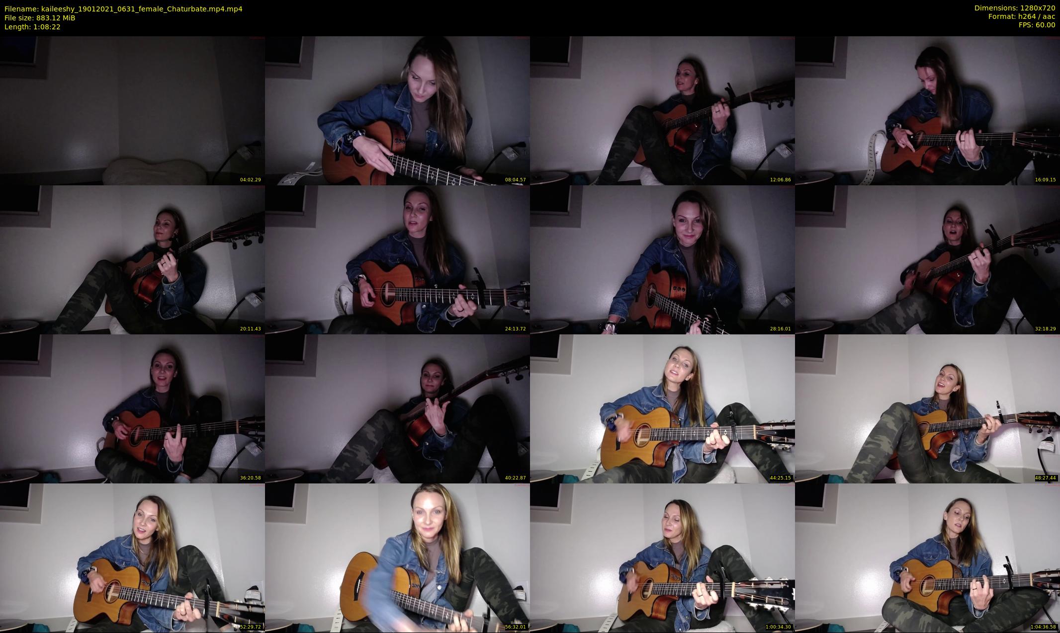 kaileeshy — 69 minute Chaturbate female cam show recording, 720p, Jan 19, 2021