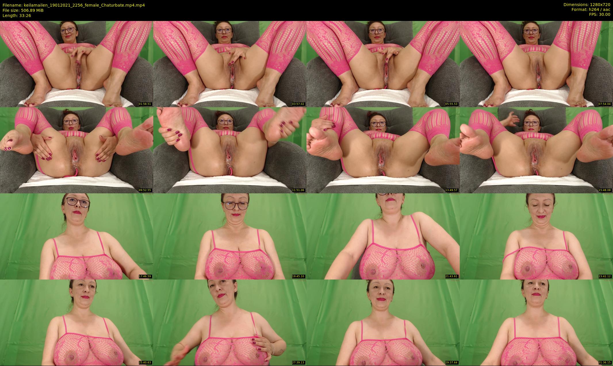 keilamailen — 34 minute Chaturbate female cam show recording, 720p, Jan 19, 2021