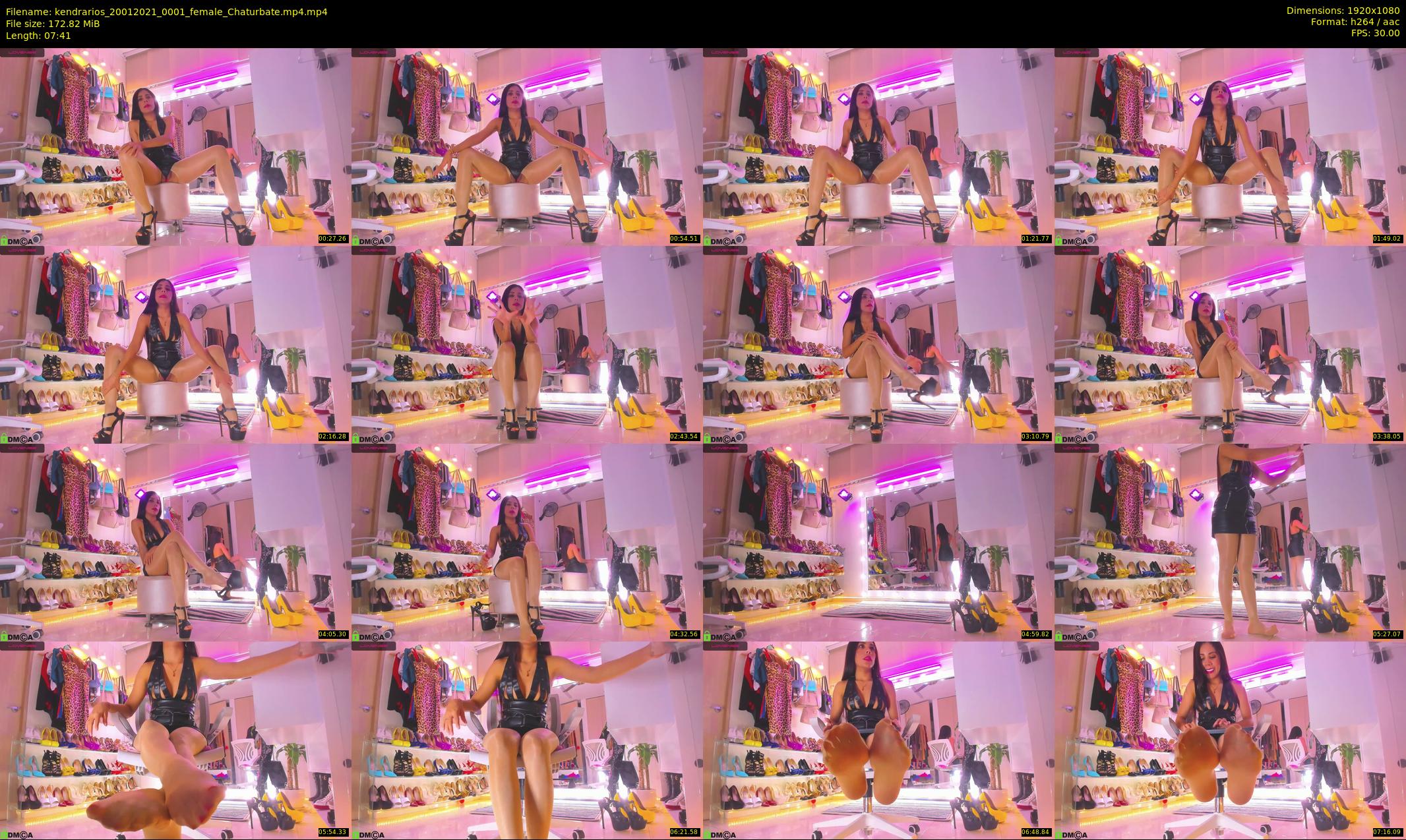 kendrarios — 8 minute Chaturbate female cam show recording, 1080p, Jan 20, 2021