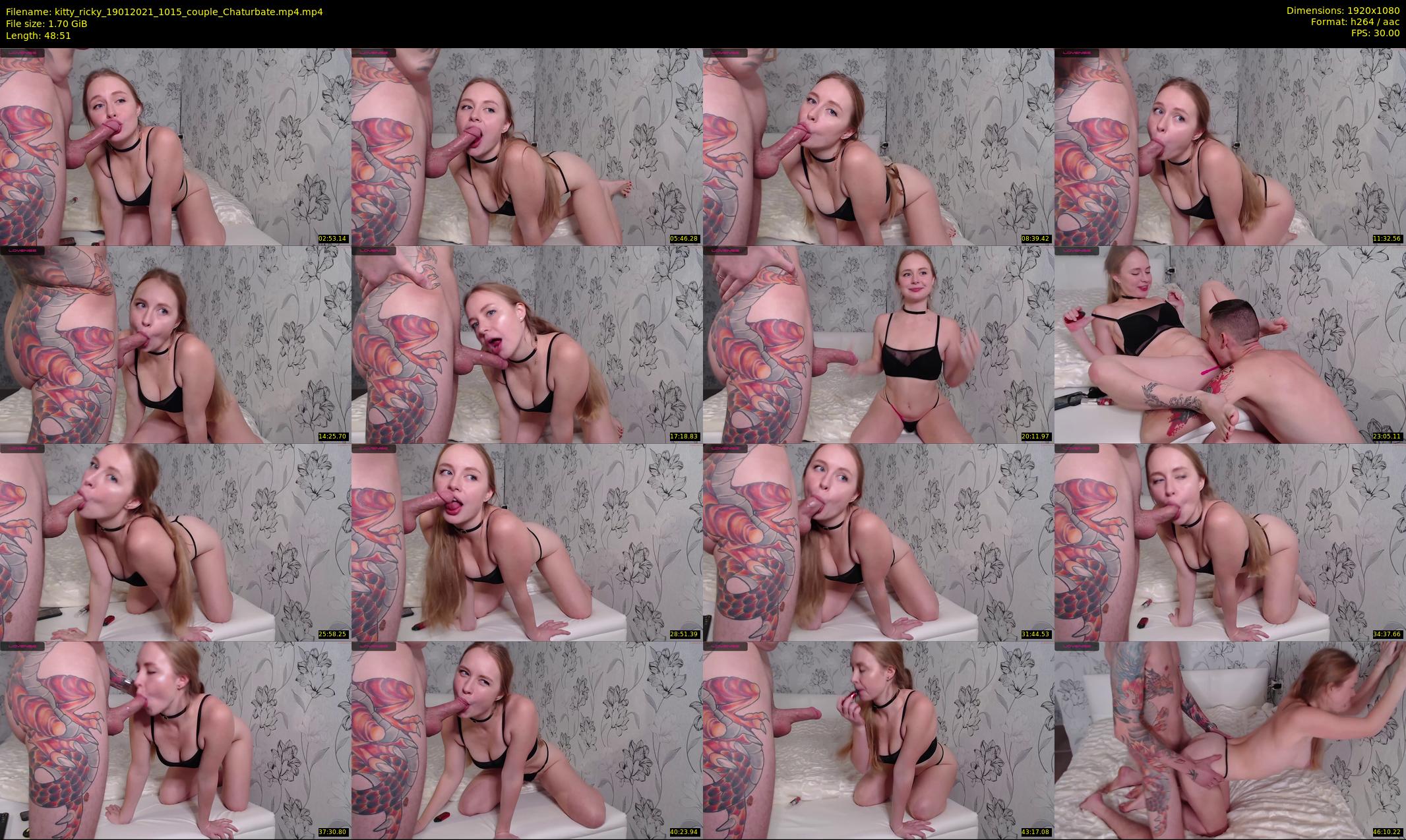kitty_ricky — 49 minute Chaturbate couple cam show recording, 1080p, Jan 19, 2021