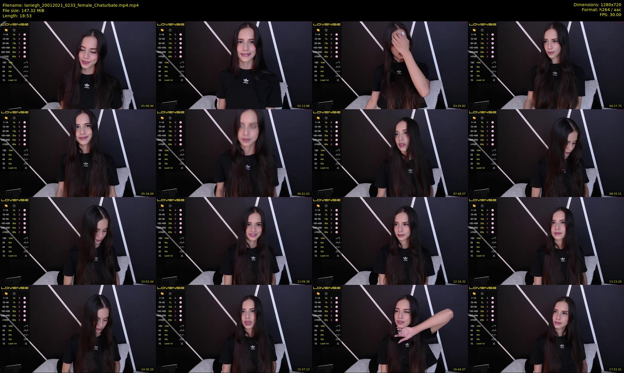 laniegh — 19 minute Chaturbate female cam show recording, 720p, Jan 20, 2021