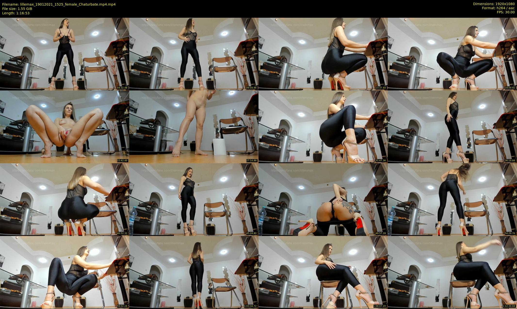 lillemax — 77 minute Chaturbate female cam show recording, 1080p, Jan 19, 2021