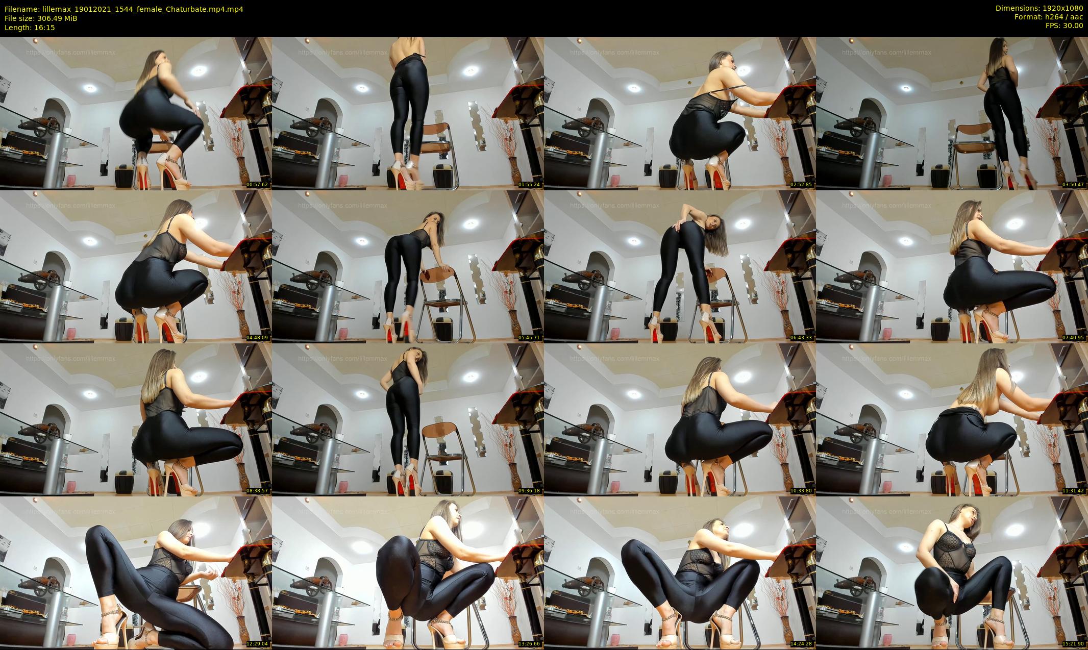 lillemax — 17 minute Chaturbate female cam show recording, 1080p, Jan 19, 2021