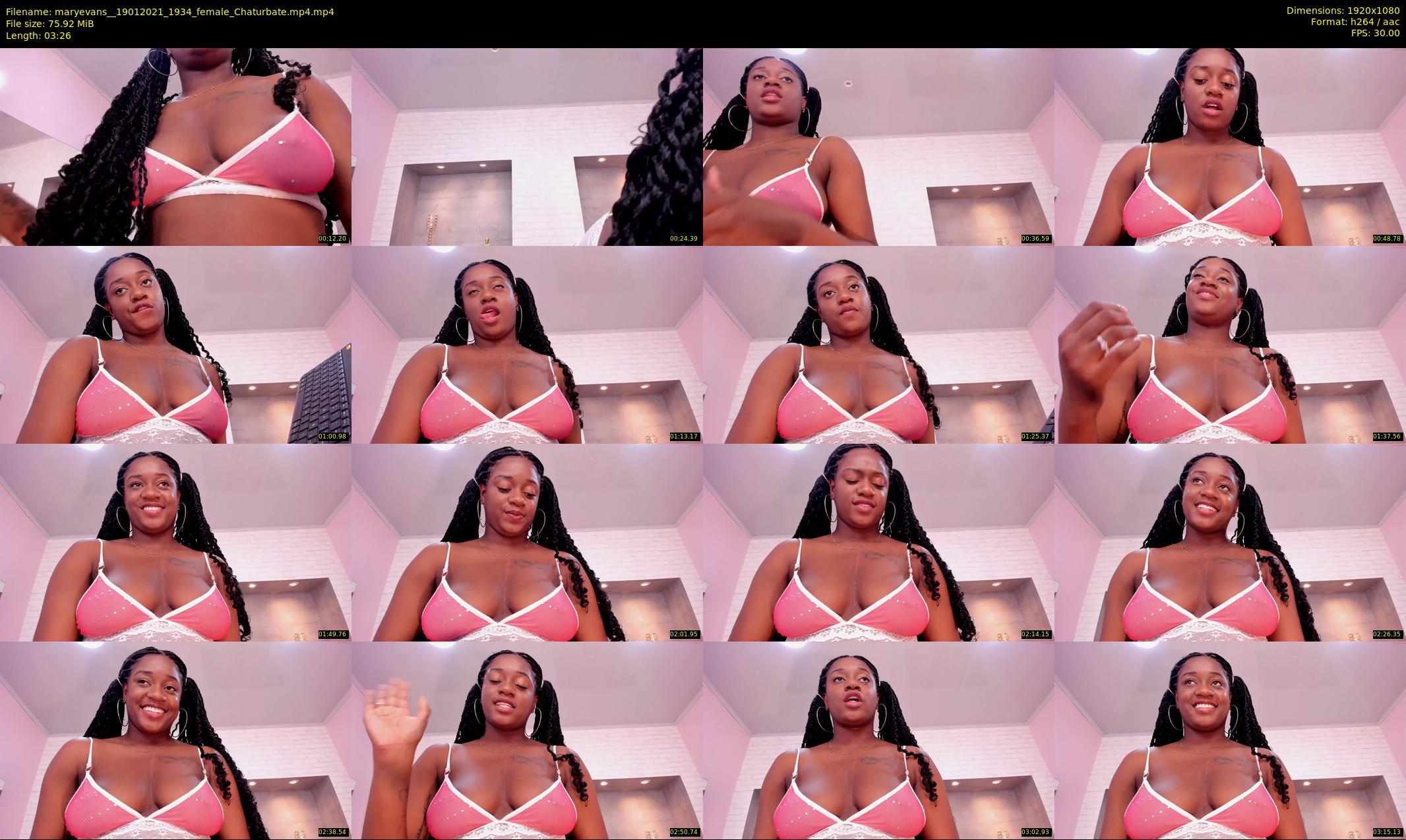 maryevans_ — 4 minute Chaturbate female cam show recording, 1080p, Jan 19, 2021