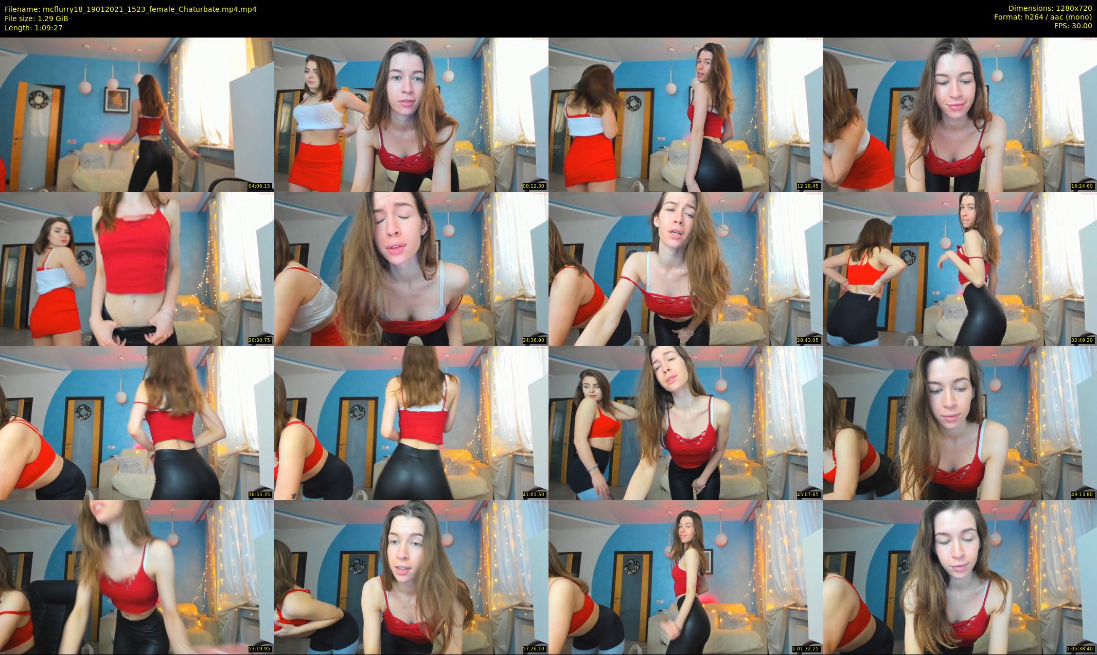 mcflurry18 — 70 minute Chaturbate female cam show recording, 720p, Jan 19, 2021