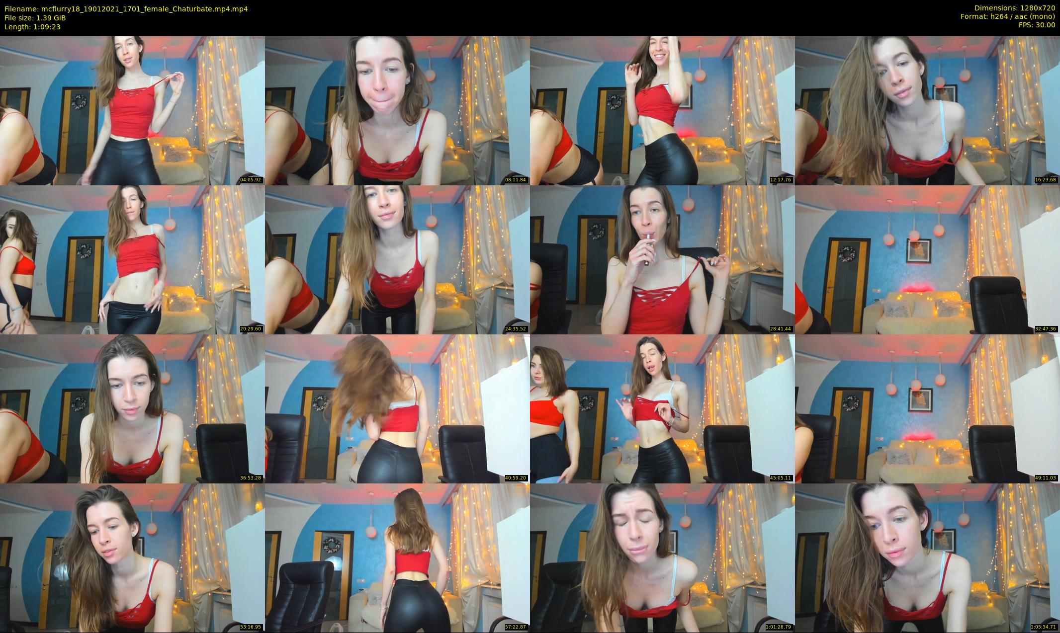 mcflurry18 — 70 minute Chaturbate female cam show recording, 720p, Jan 19, 2021