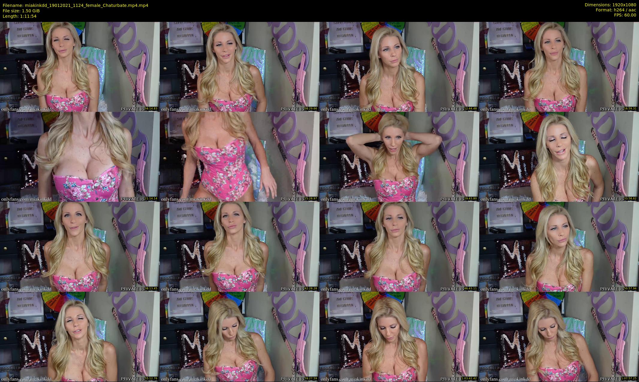 miakinkdd — 72 minute Chaturbate female cam show recording, 1080p, Jan 19, 2021