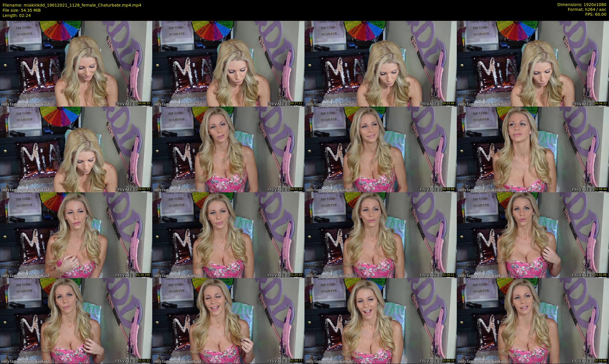 miakinkdd — 3 minute Chaturbate female cam show recording, 1080p, Jan 19, 2021