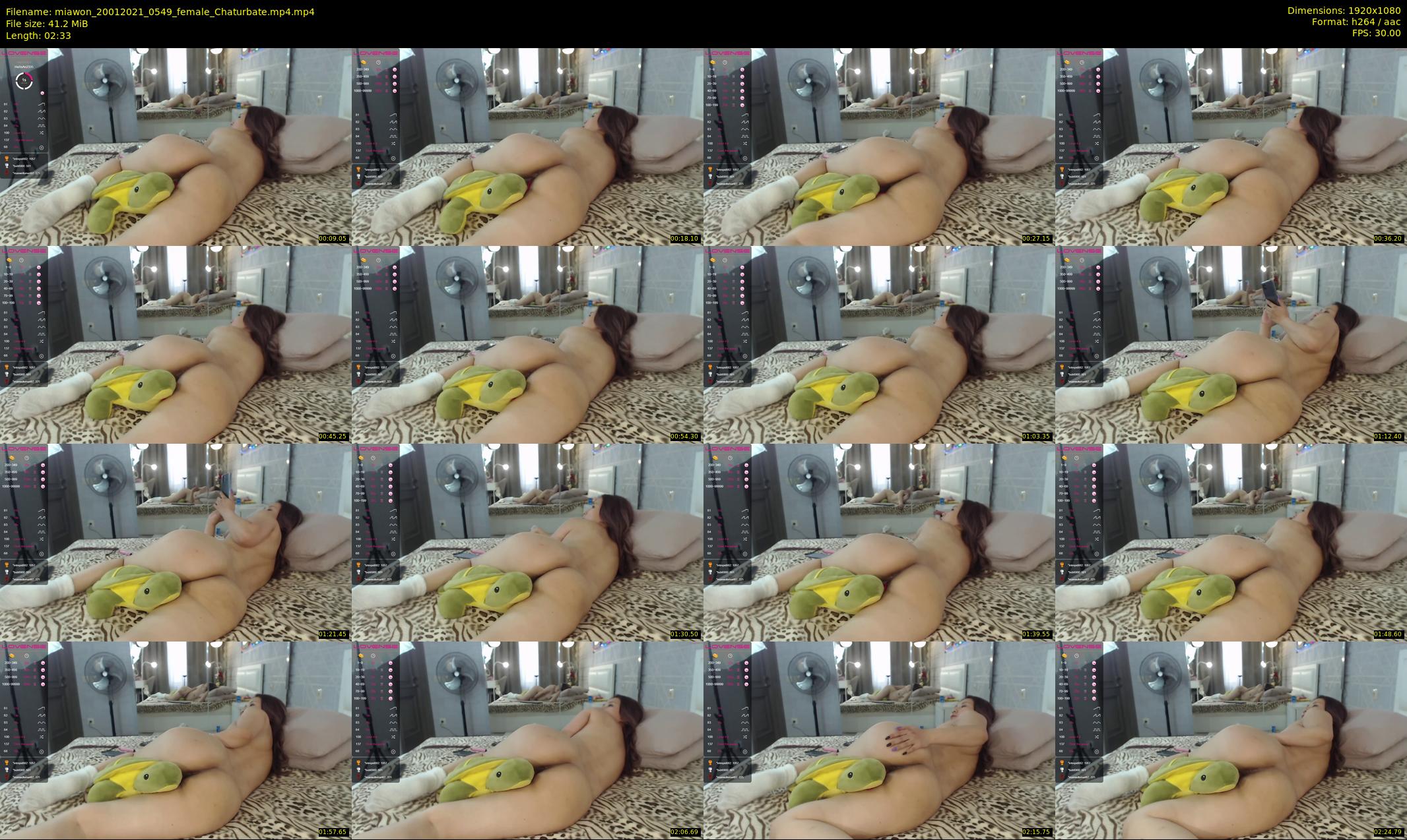 miawon — 3 minute Chaturbate female cam show recording, 1080p, Jan 20, 2021
