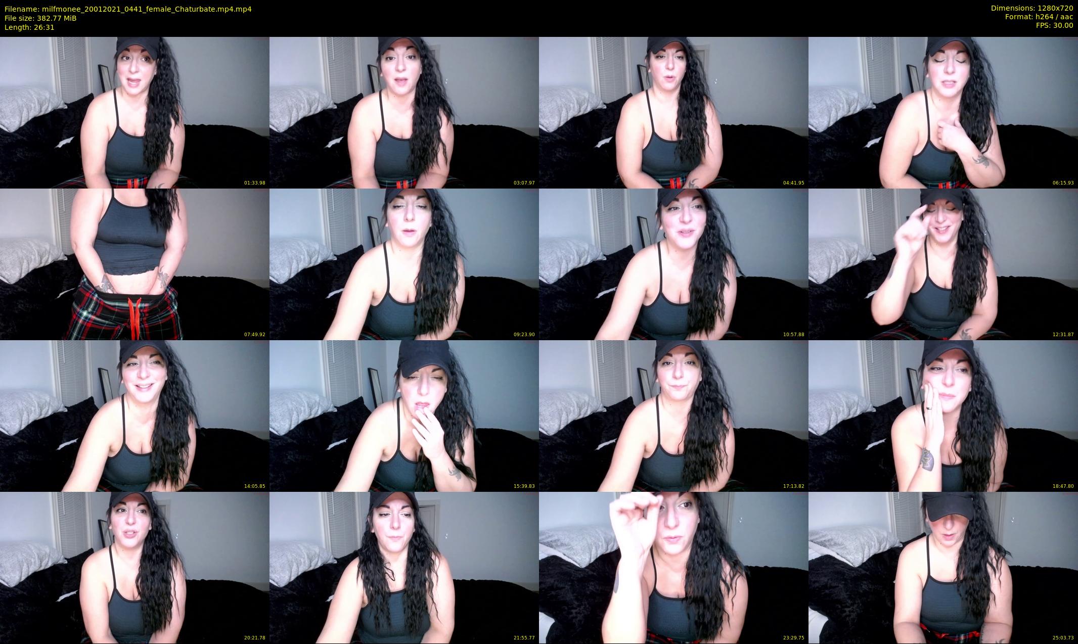 milfmonee — 27 minute Chaturbate female cam show recording, 720p, Jan 20, 2021