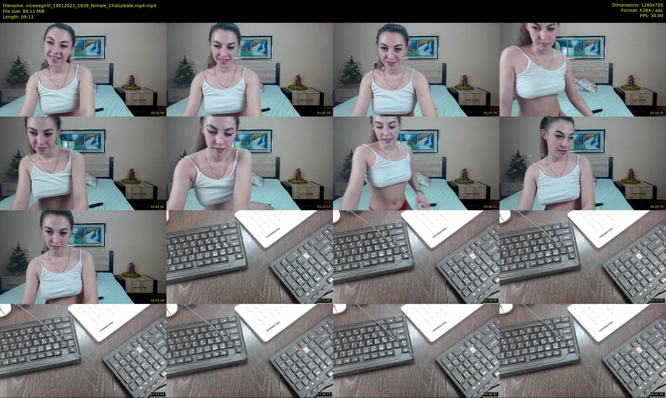 niceeegirlll — 10 minute Chaturbate couple cam show recording, 720p, Jan 19, 2021