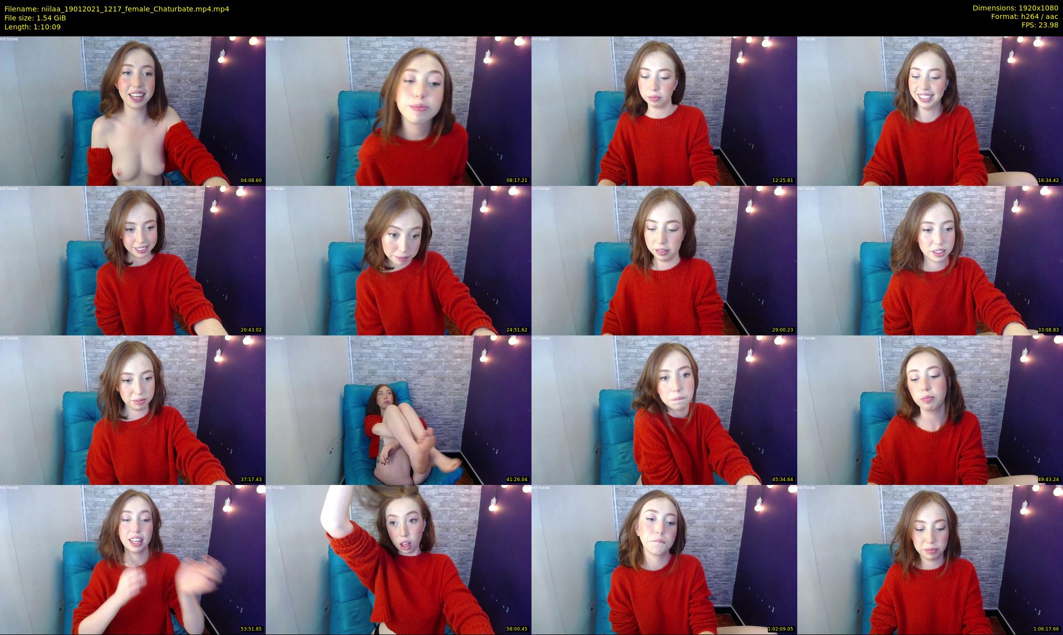 niilaa — 71 minute Chaturbate female cam show recording, 1080p, Jan 19, 2021