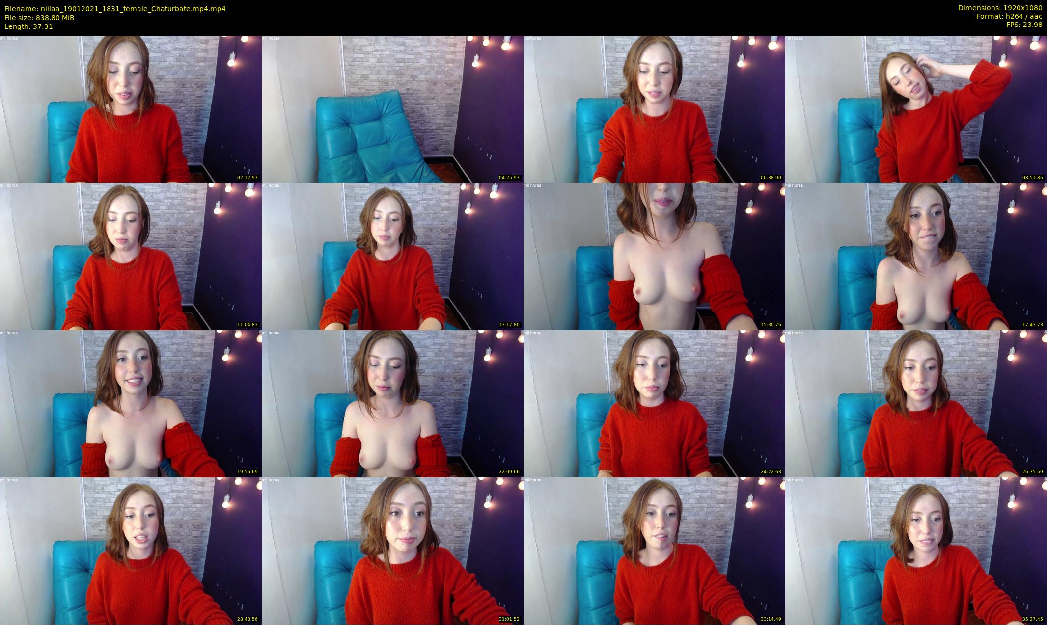niilaa — 38 minute Chaturbate female cam show recording, 1080p, Jan 19, 2021
