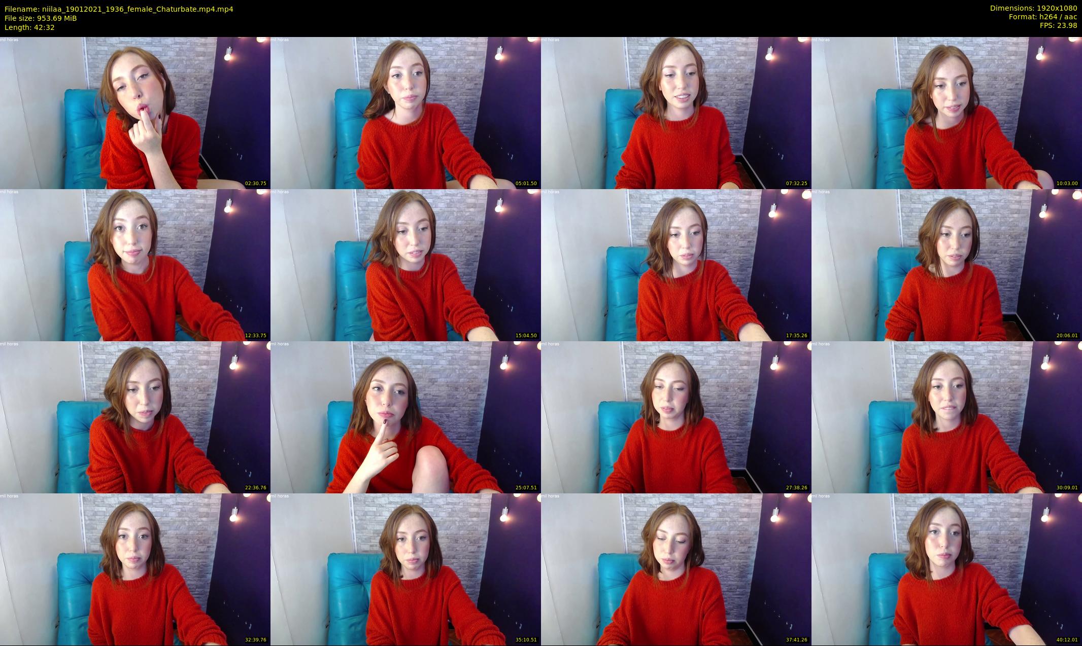 niilaa — 43 minute Chaturbate female cam show recording, 1080p, Jan 19, 2021