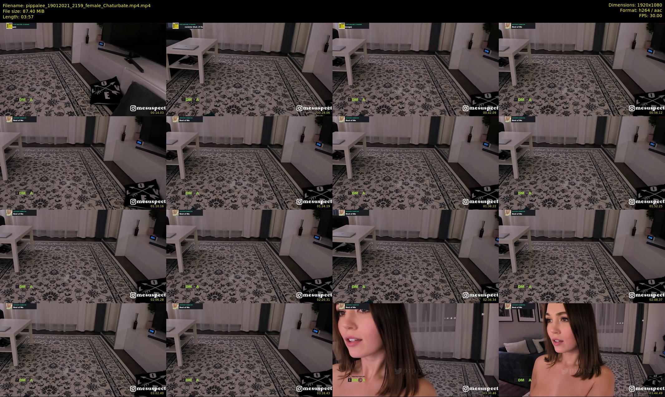 pippalee — 4 minute Chaturbate female cam show recording, 1080p, Jan 19, 2021