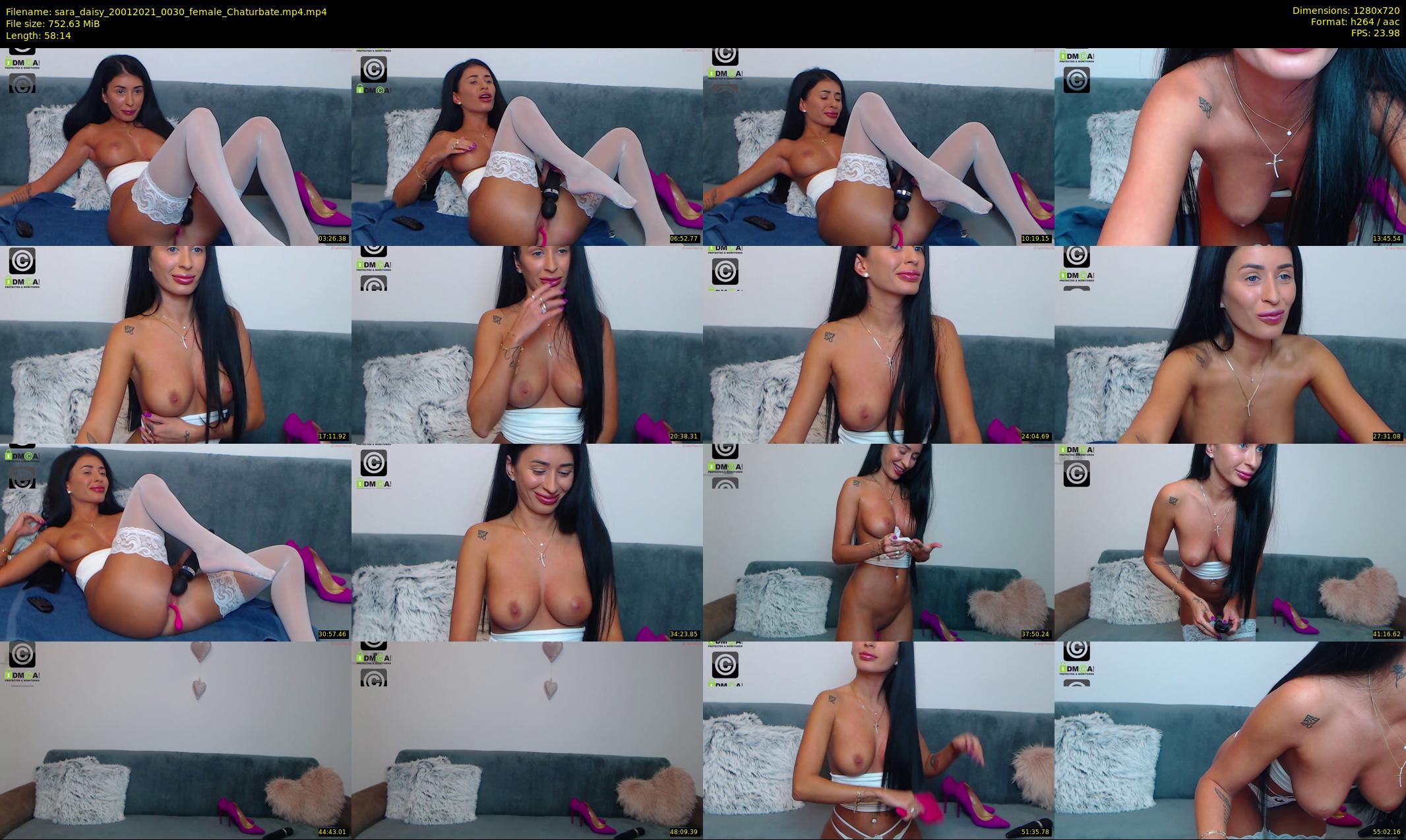 sara_daisy — 59 minute Chaturbate female cam show recording, 720p, Jan 20, 2021