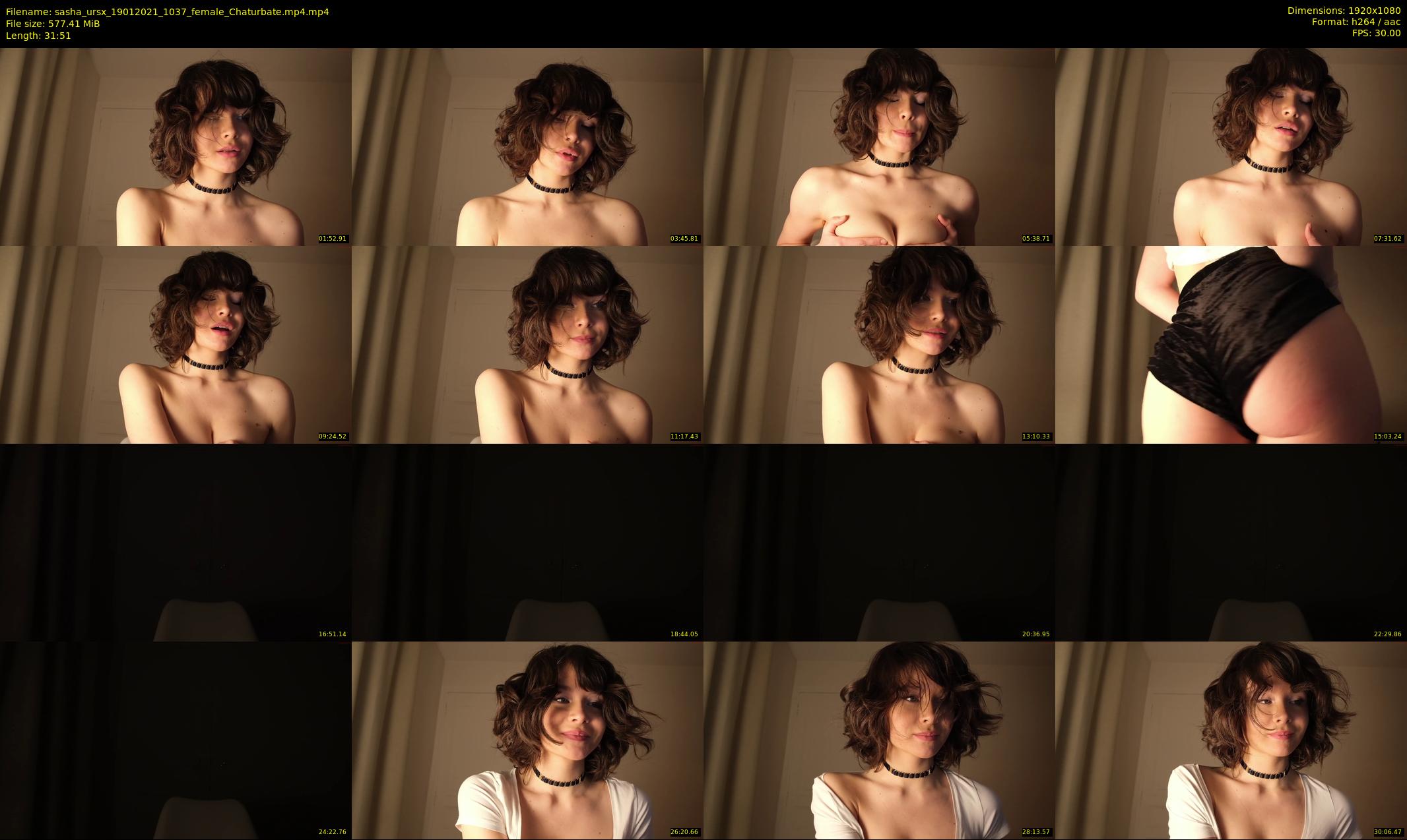 sasha_ursx — 32 minute Chaturbate female cam show recording, 1080p, Jan 19, 2021