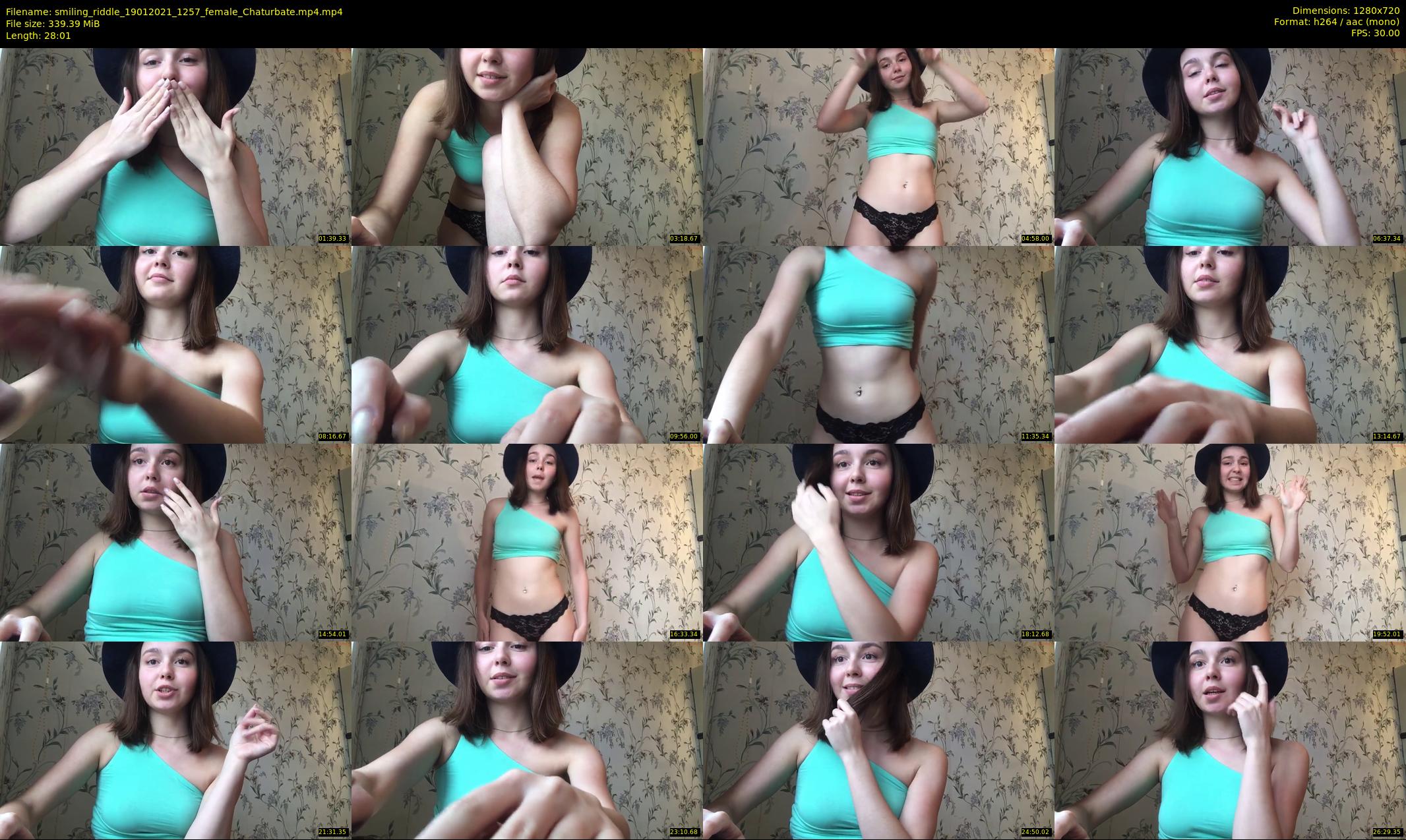 smiling_riddle — 29 minute Chaturbate female cam show recording, 720p, Jan 19, 2021