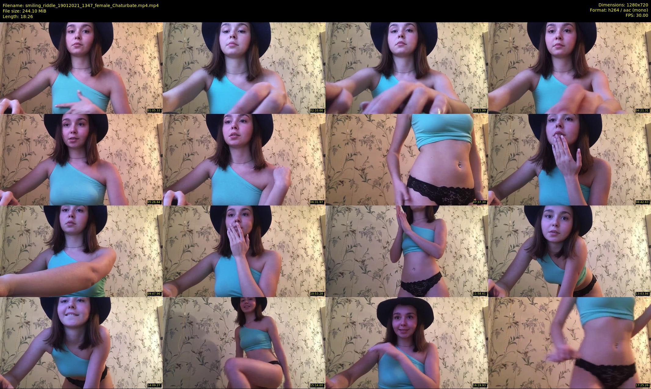 smiling_riddle — 19 minute Chaturbate female cam show recording, 720p, Jan 19, 2021