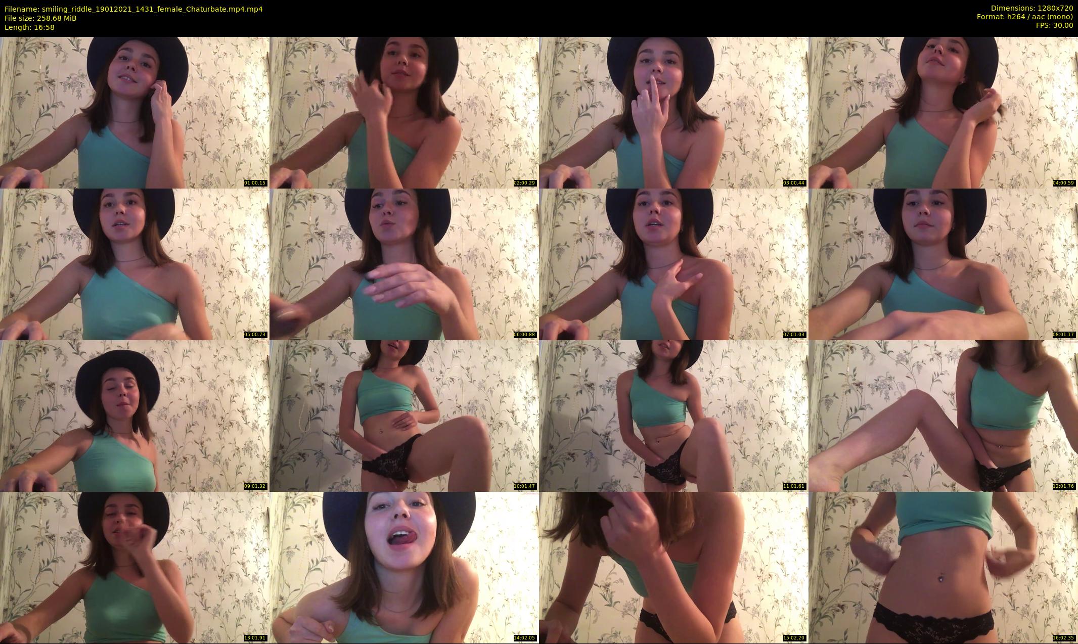smiling_riddle — 17 minute Chaturbate female cam show recording, 720p, Jan 19, 2021