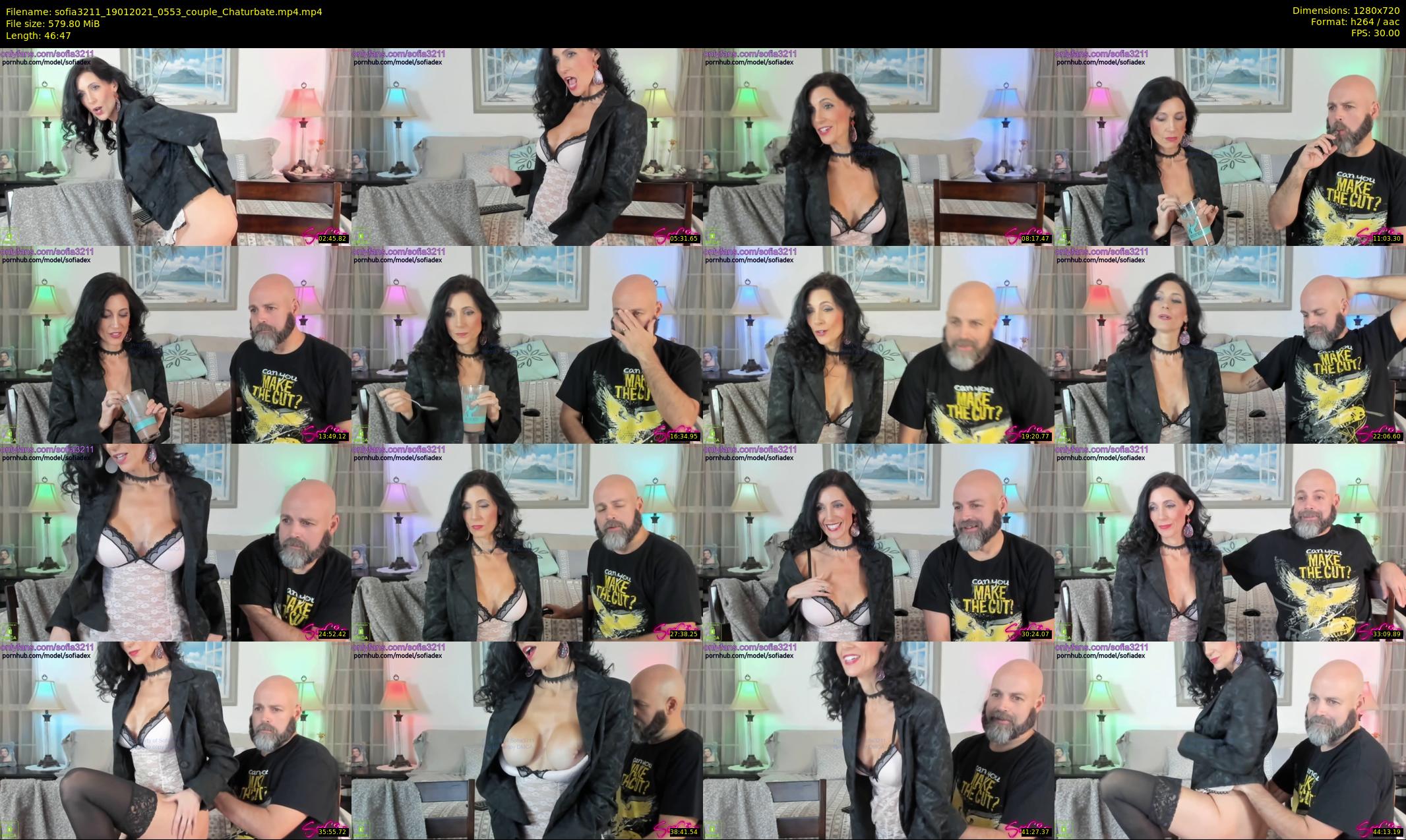 sofia3211 — 47 minute Chaturbate couple cam show recording, 720p, Jan 19, 2021