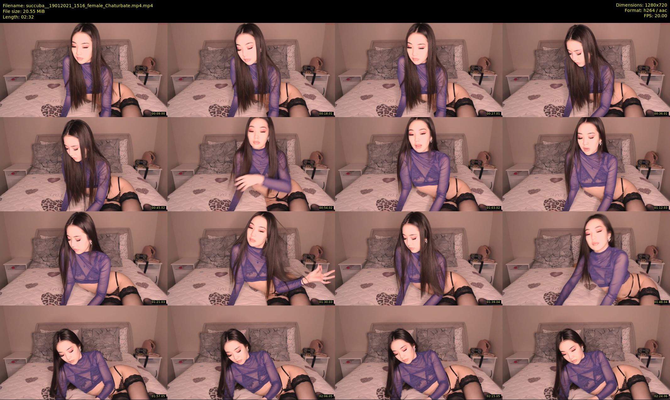 succuba_ — 3 minute Chaturbate female cam show recording, 720p, Jan 19, 2021