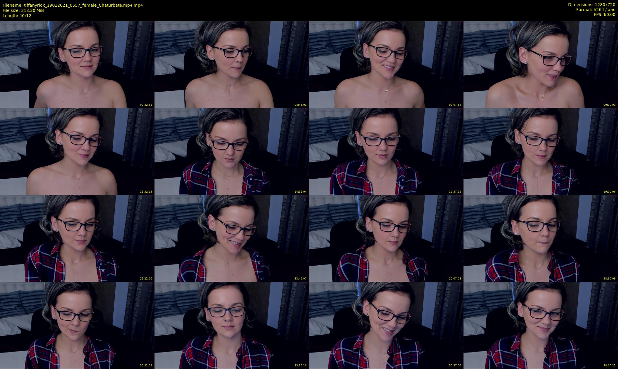 tiffanyriox — 41 minute Chaturbate female cam show recording, 720p, Jan 19, 2021