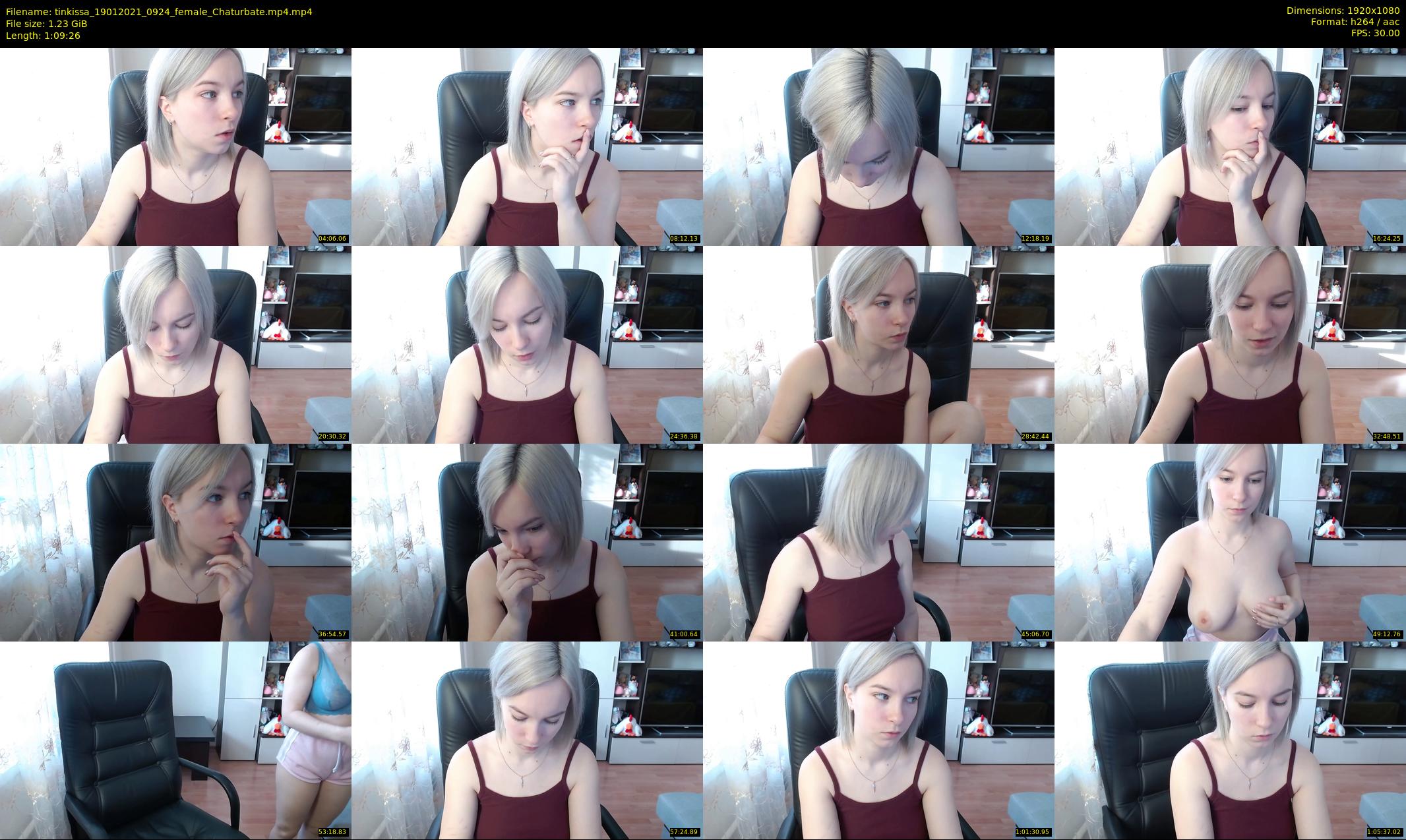 tinkissa — 70 minute Chaturbate couple cam show recording, 1080p, Jan 19, 2021
