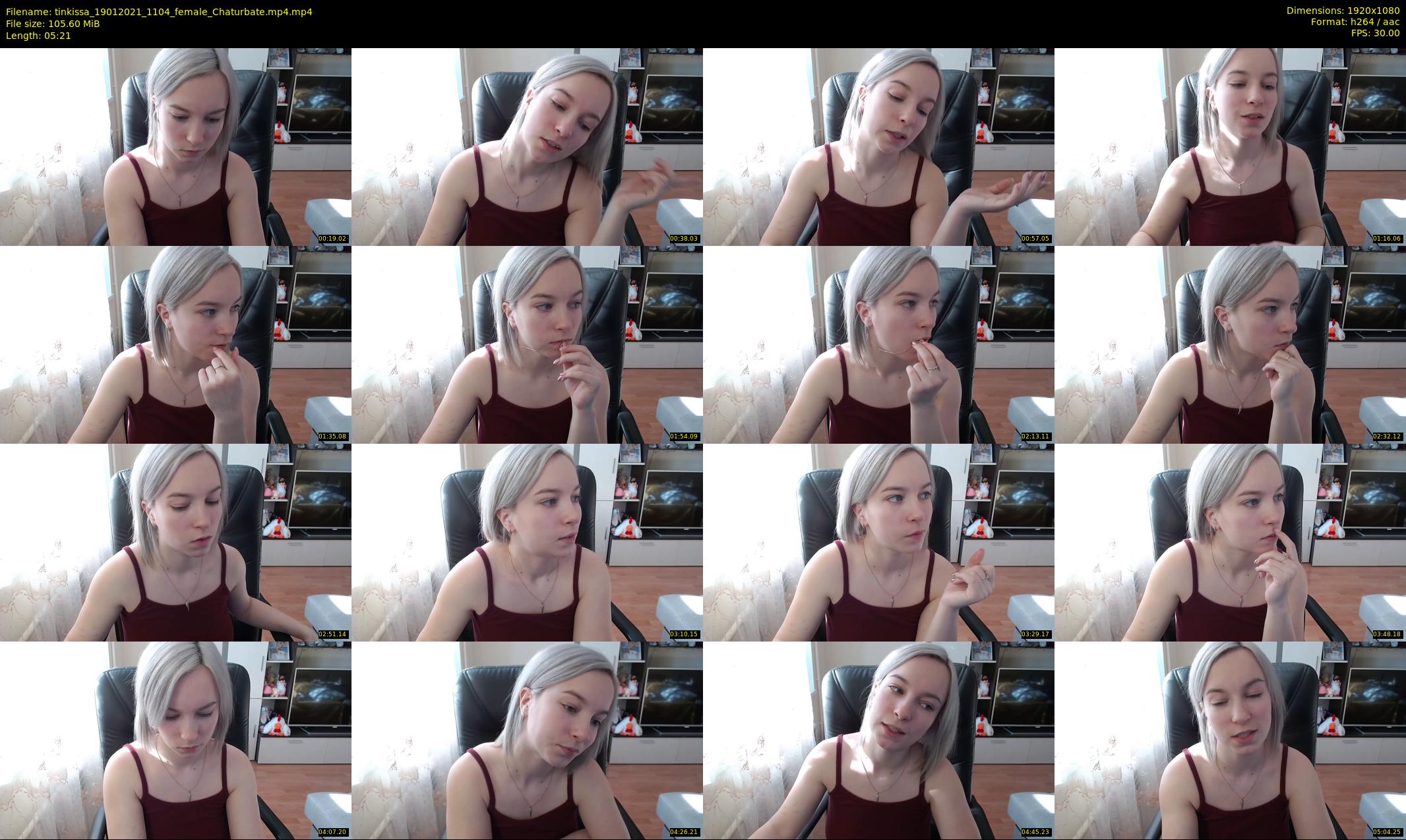 tinkissa — 6 minute Chaturbate couple cam show recording, 1080p, Jan 19, 2021