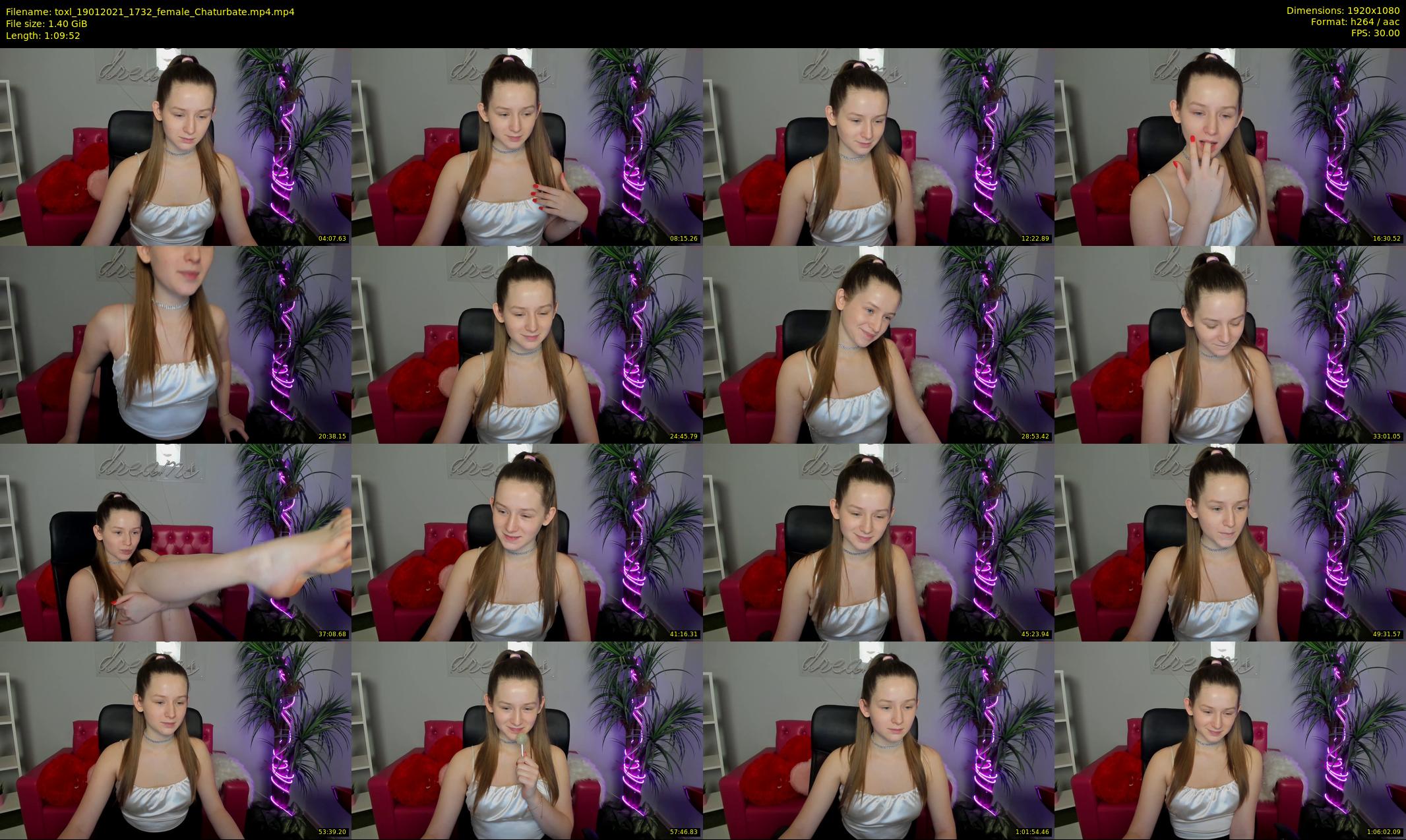 toxl — 70 minute Chaturbate female cam show recording, 1080p, Jan 19, 2021