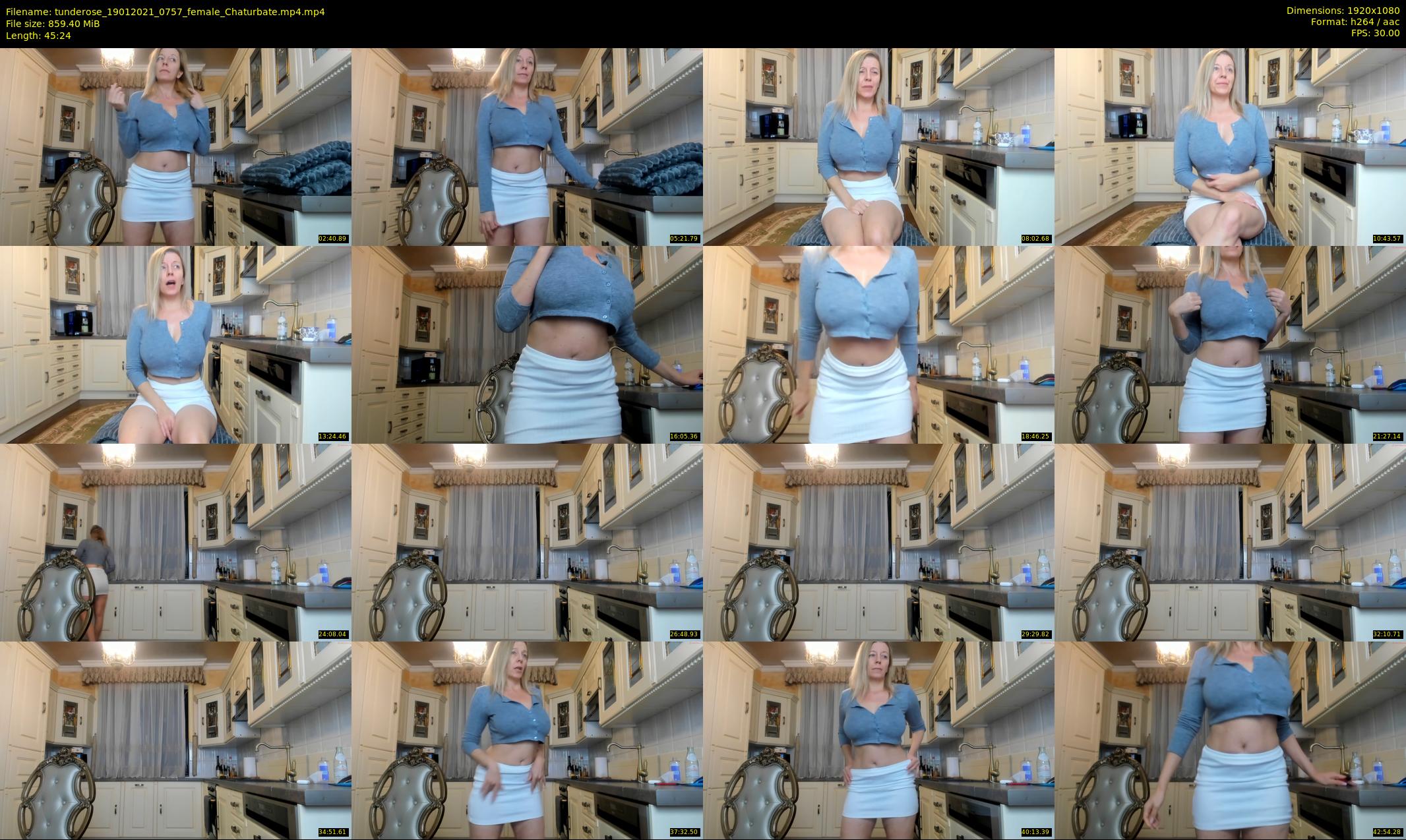tunderose — 46 minute Chaturbate female cam show recording, 1080p, Jan 19, 2021