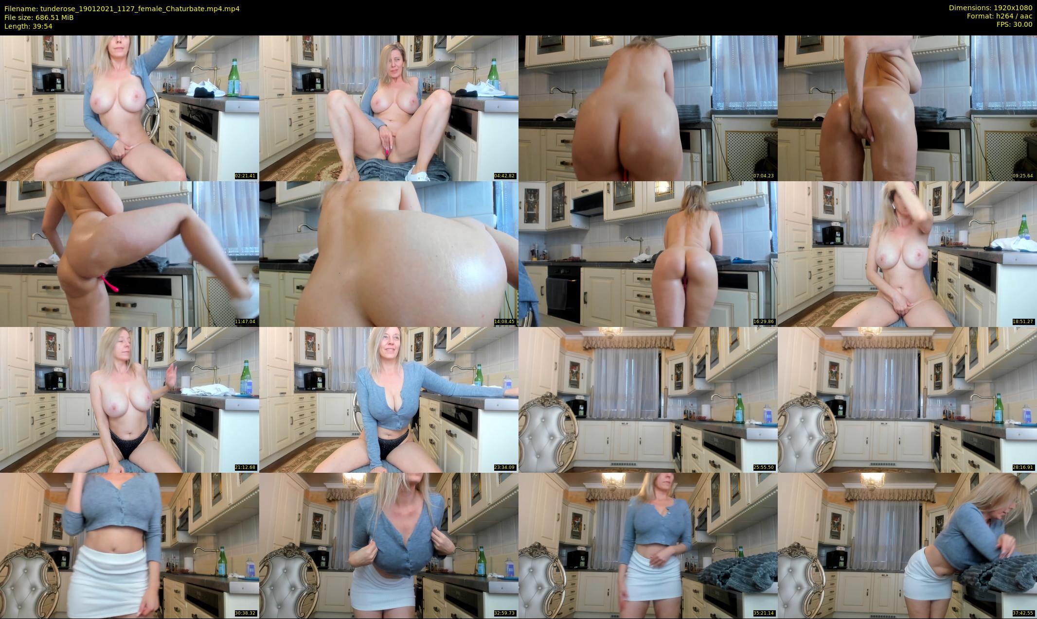tunderose — 40 minute Chaturbate female cam show recording, 1080p, Jan 19, 2021
