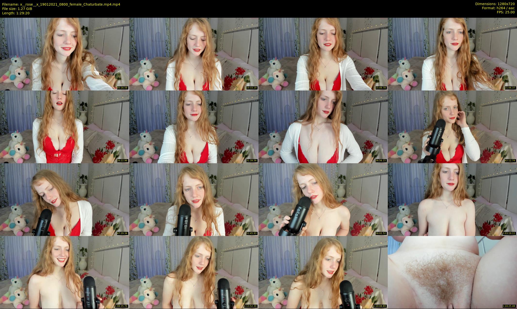 x__rose__x — 90 minute Chaturbate female cam show recording, 720p, Jan 19, 2021