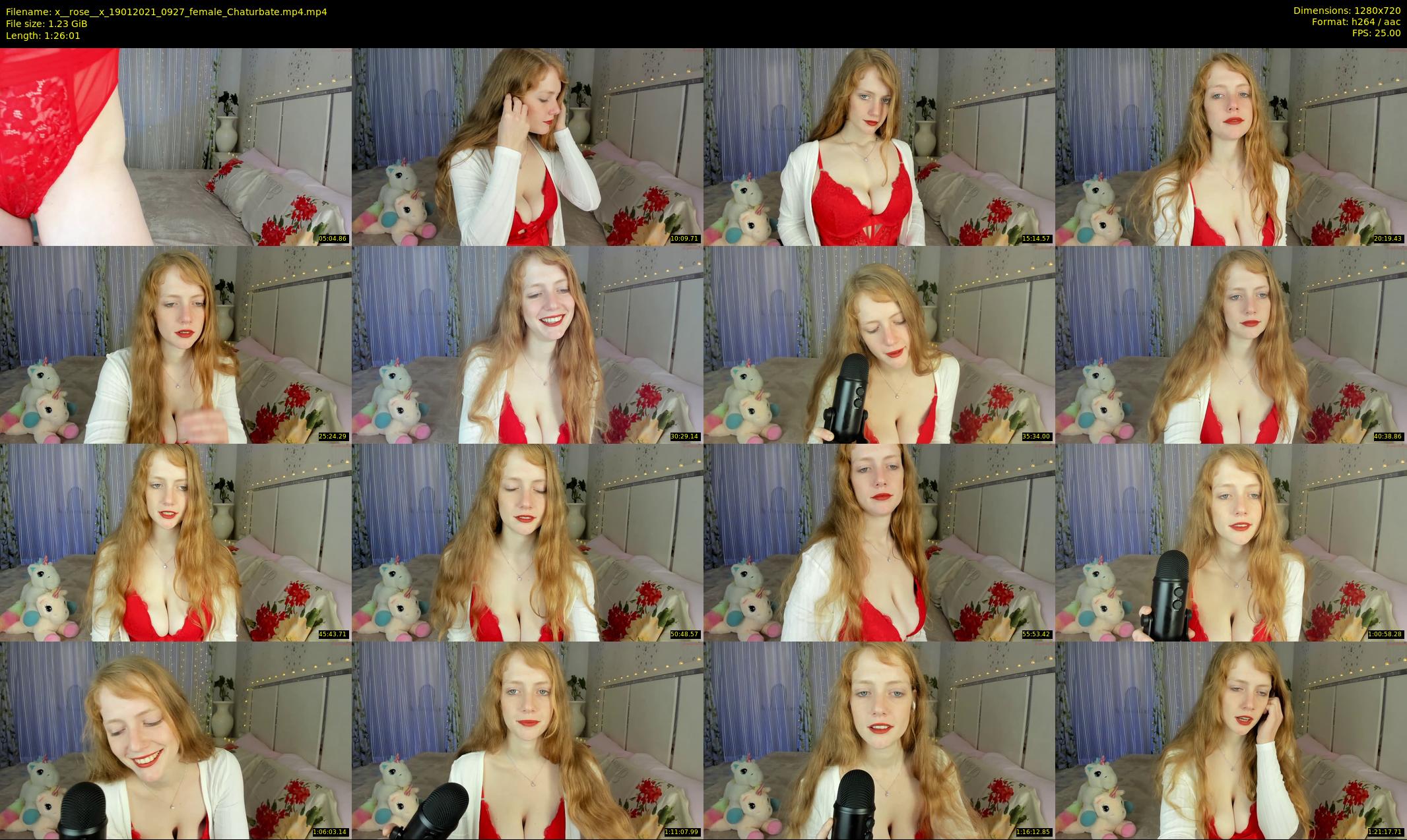 x__rose__x — 87 minute Chaturbate female cam show recording, 720p, Jan 19, 2021