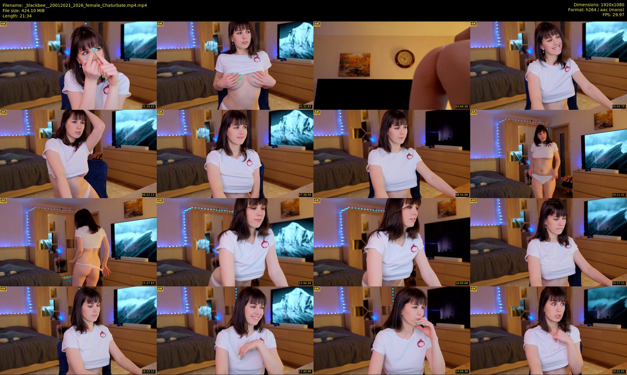 _blackbee_ — 22 minute Chaturbate female cam show recording, 1080p, Jan 20, 2021