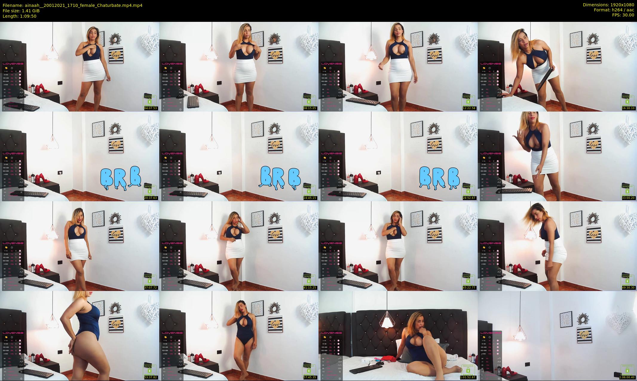 ainaah_ — 70 minute Chaturbate female cam show recording, 1080p, Jan 20, 2021