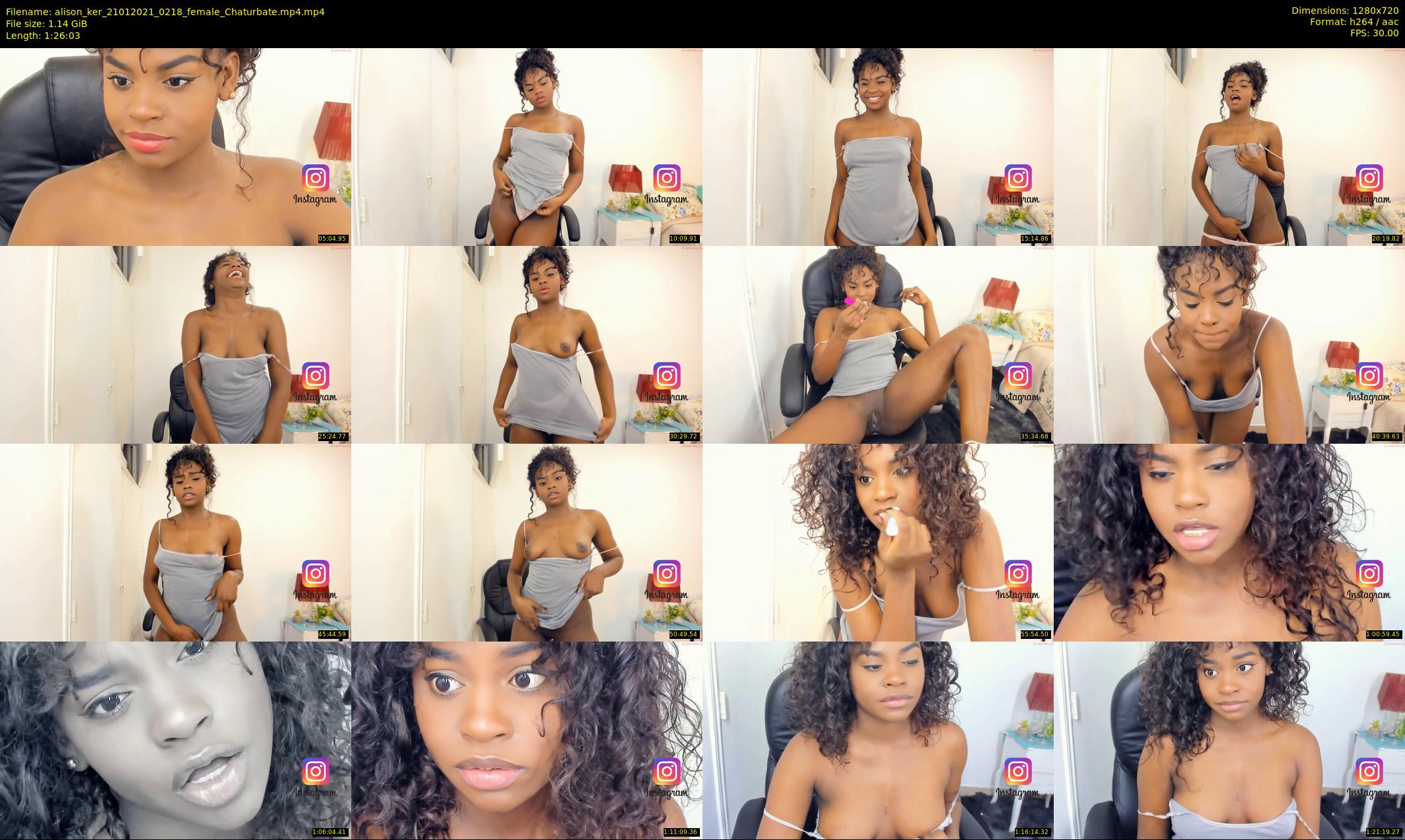 alison_ker — 87 minute Chaturbate female cam show recording, 720p, Jan 21, 2021