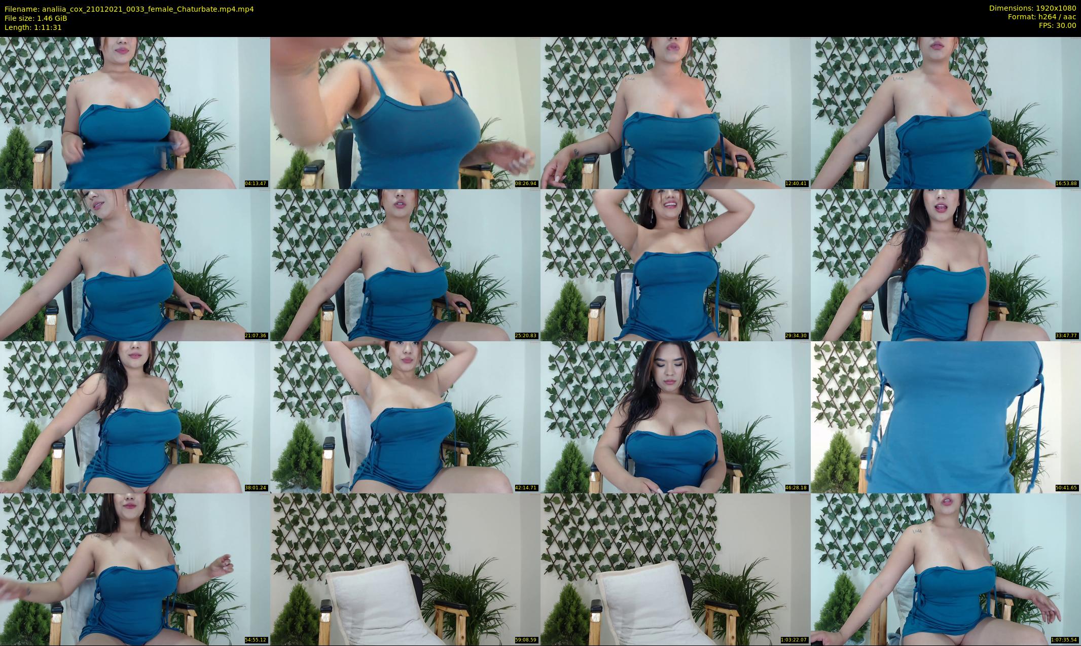 analiia_cox — 72 minute Chaturbate female cam show recording, 1080p, Jan 21, 2021