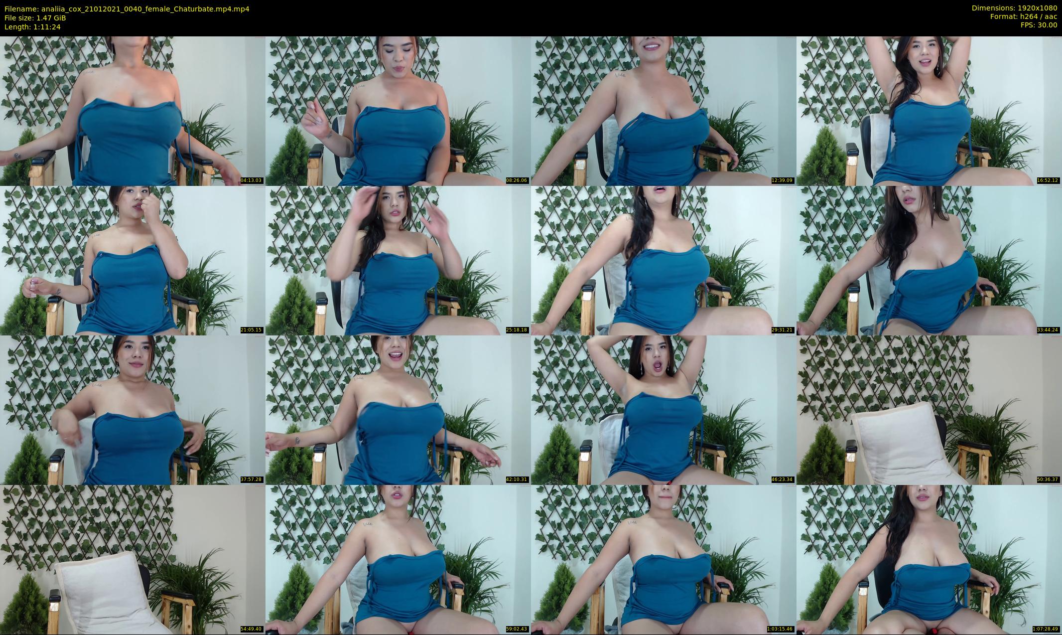 analiia_cox — 72 minute Chaturbate female cam show recording, 1080p, Jan 21, 2021