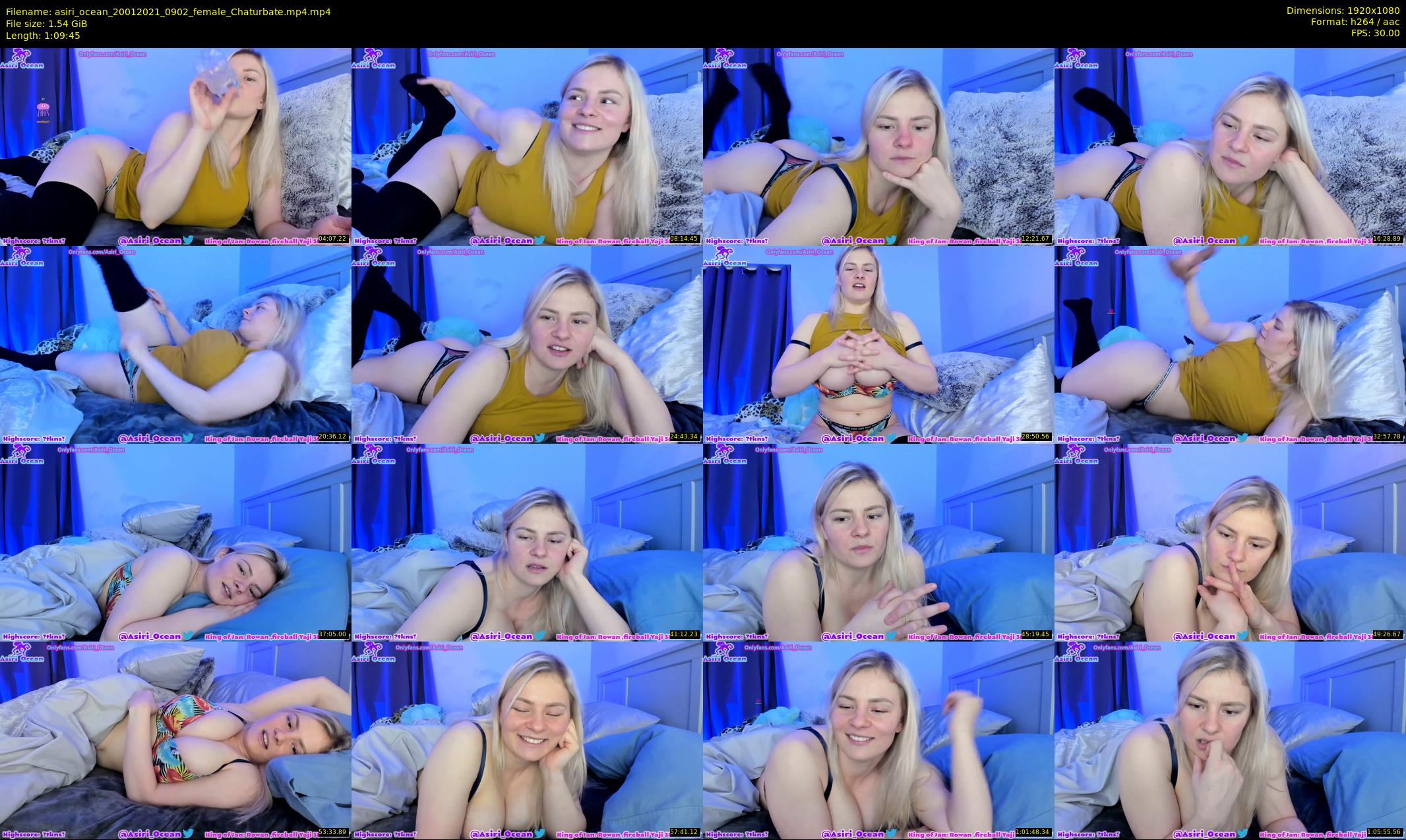 asiri_ocean — 70 minute Chaturbate female cam show recording, 1080p, Jan 20, 2021