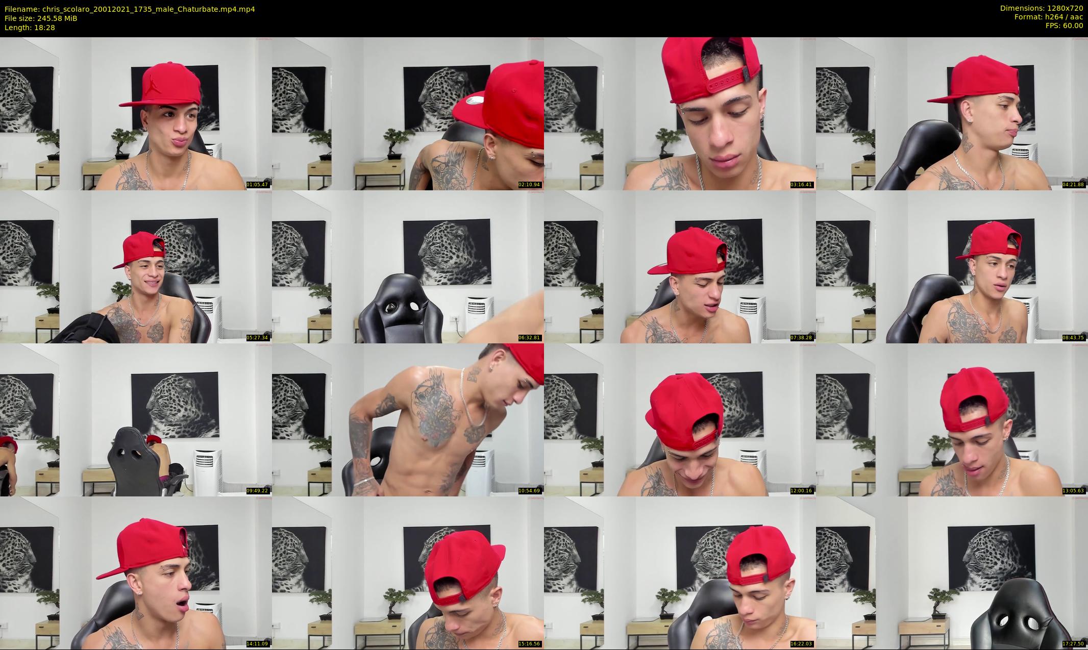 chris_scolaro — 19 minute Chaturbate male cam show recording, 720p, Jan 20, 2021