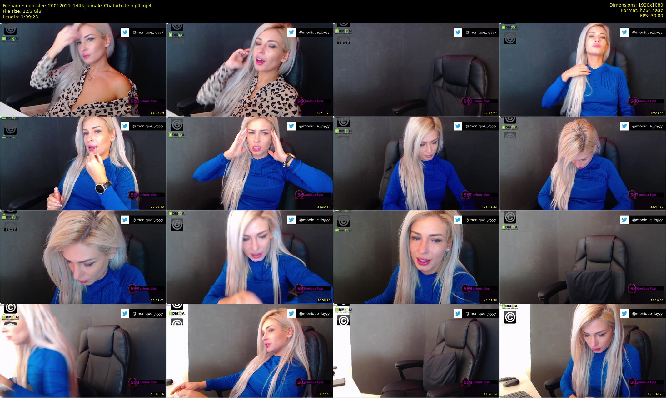 debralee — 70 minute Chaturbate female cam show recording, 1080p, Jan 20, 2021