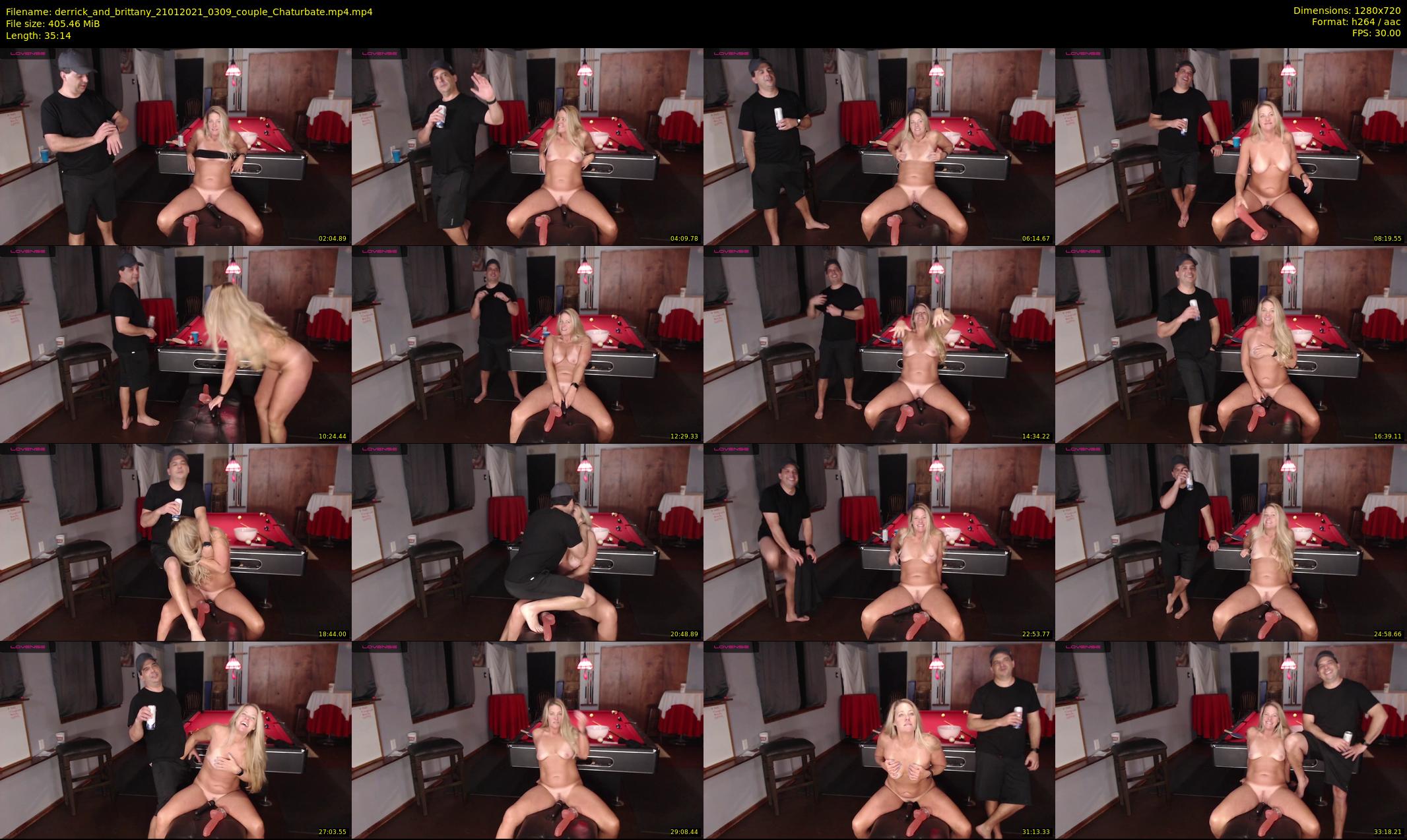 derrick_and_brittany — 36 minute Chaturbate couple cam show recording, 720p, Jan 21, 2021
