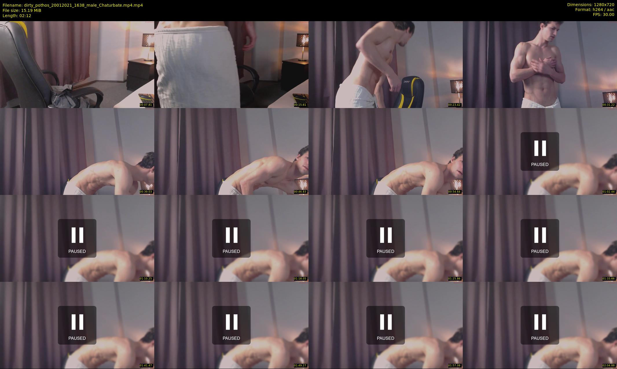 dirty_pothos — 3 minute Chaturbate male cam show recording, 720p, Jan 20, 2021