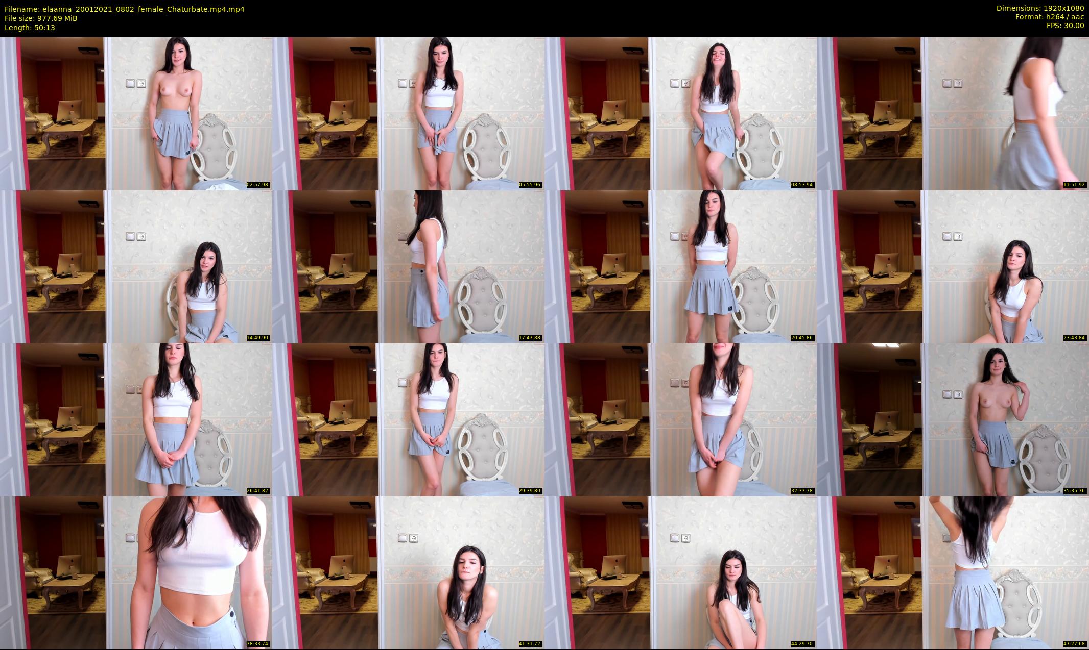 elaanna — 51 minute Chaturbate female cam show recording, 1080p, Jan 20, 2021